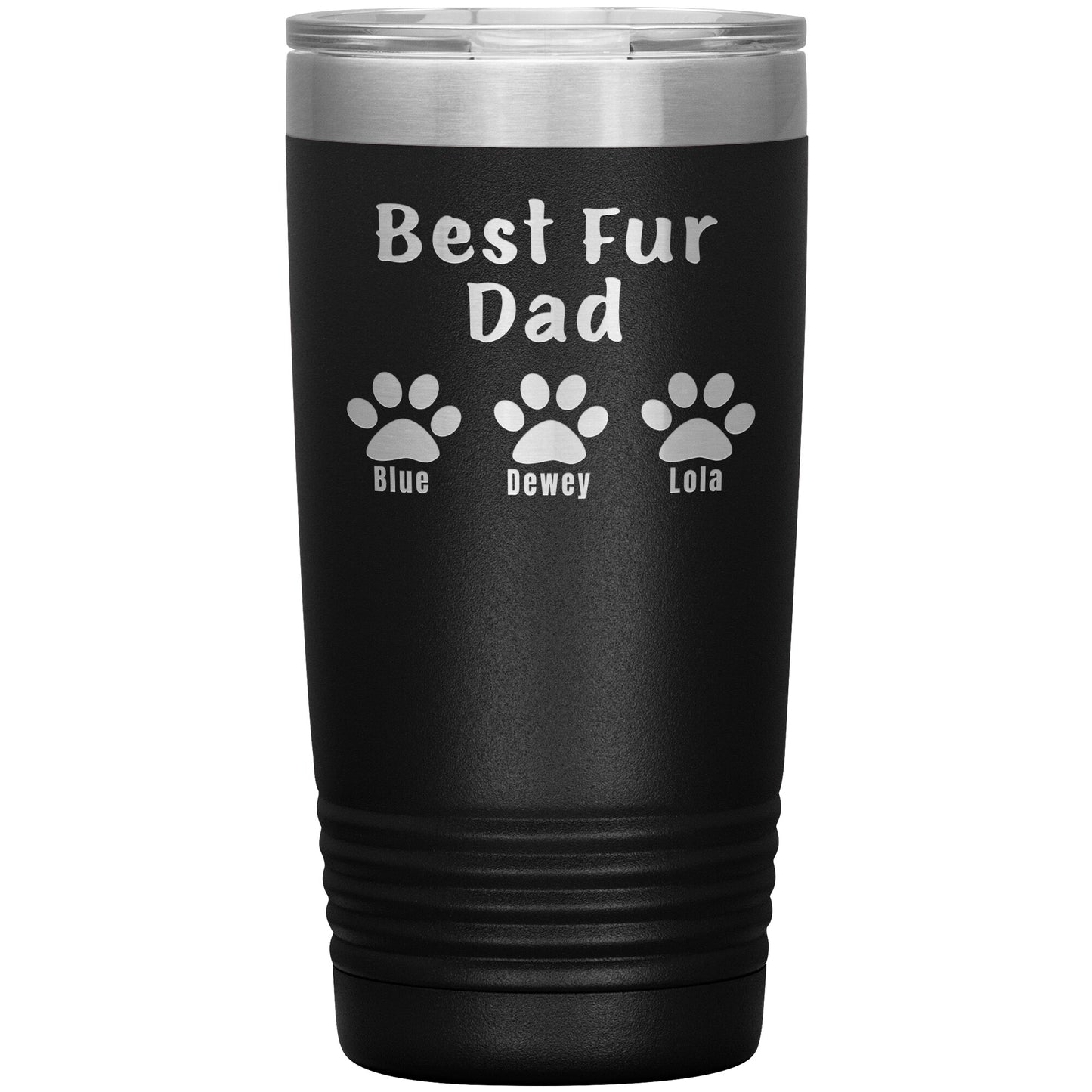 Best Fur Dad Tumbler