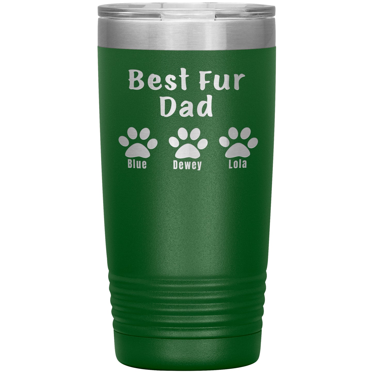 Best Fur Dad Tumbler