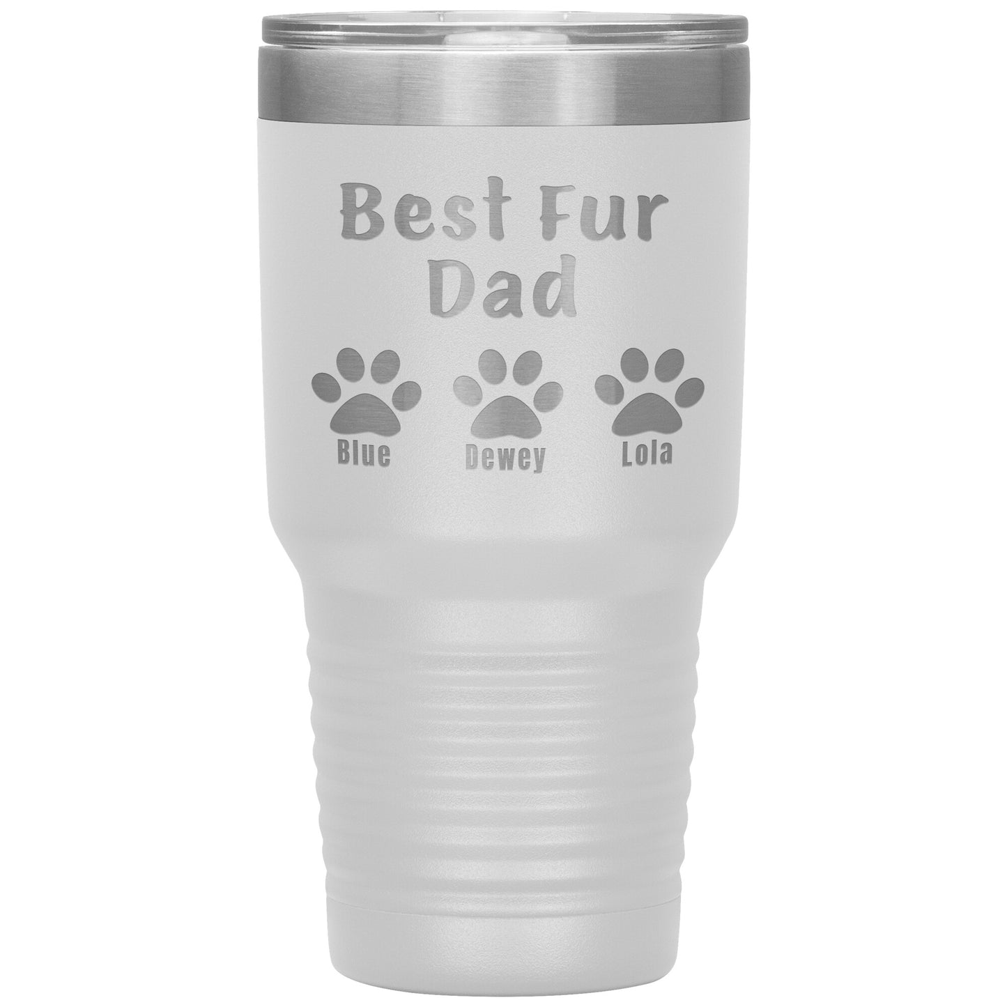 Best Fur Dad Tumbler