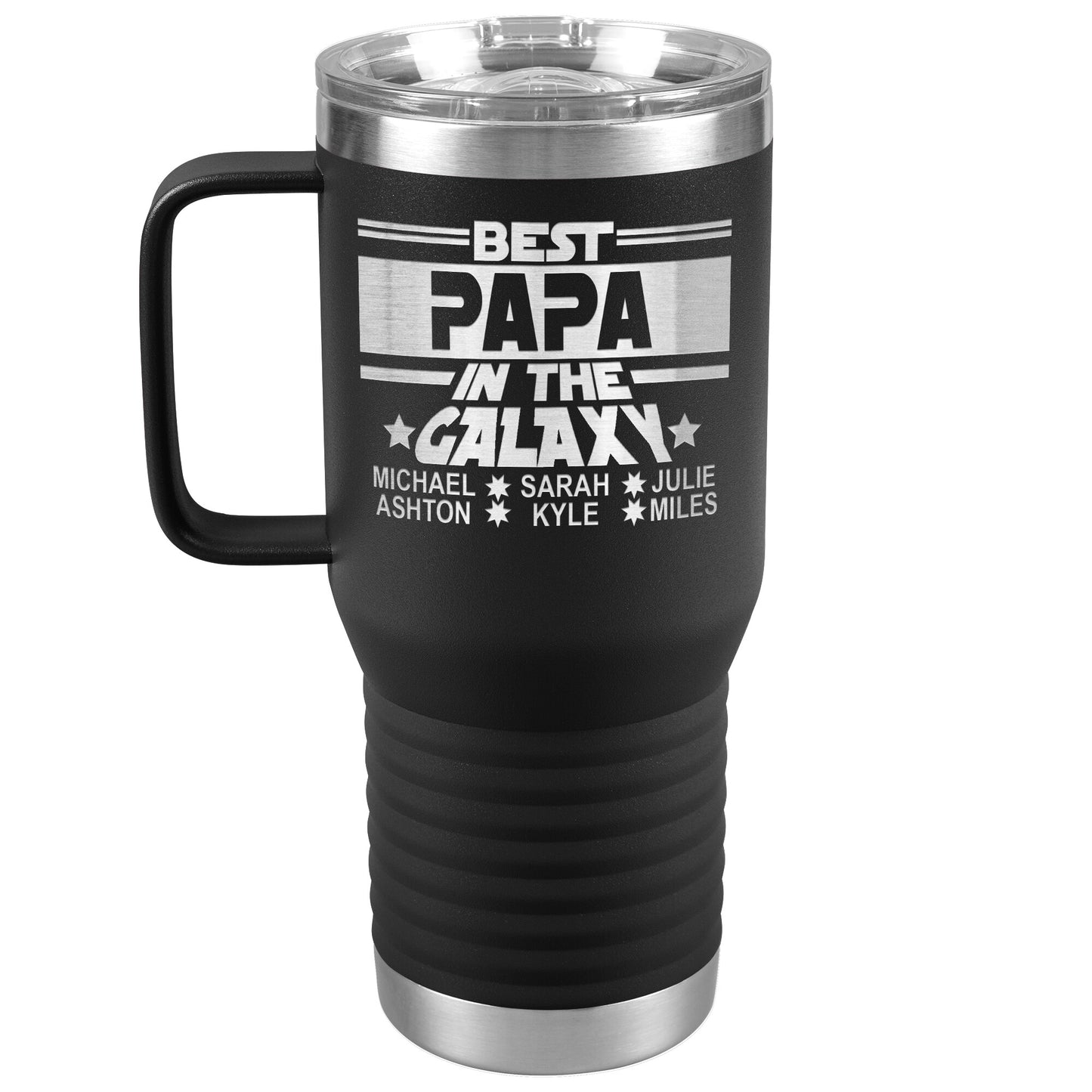 Best Papa in the Galaxy Tumbler