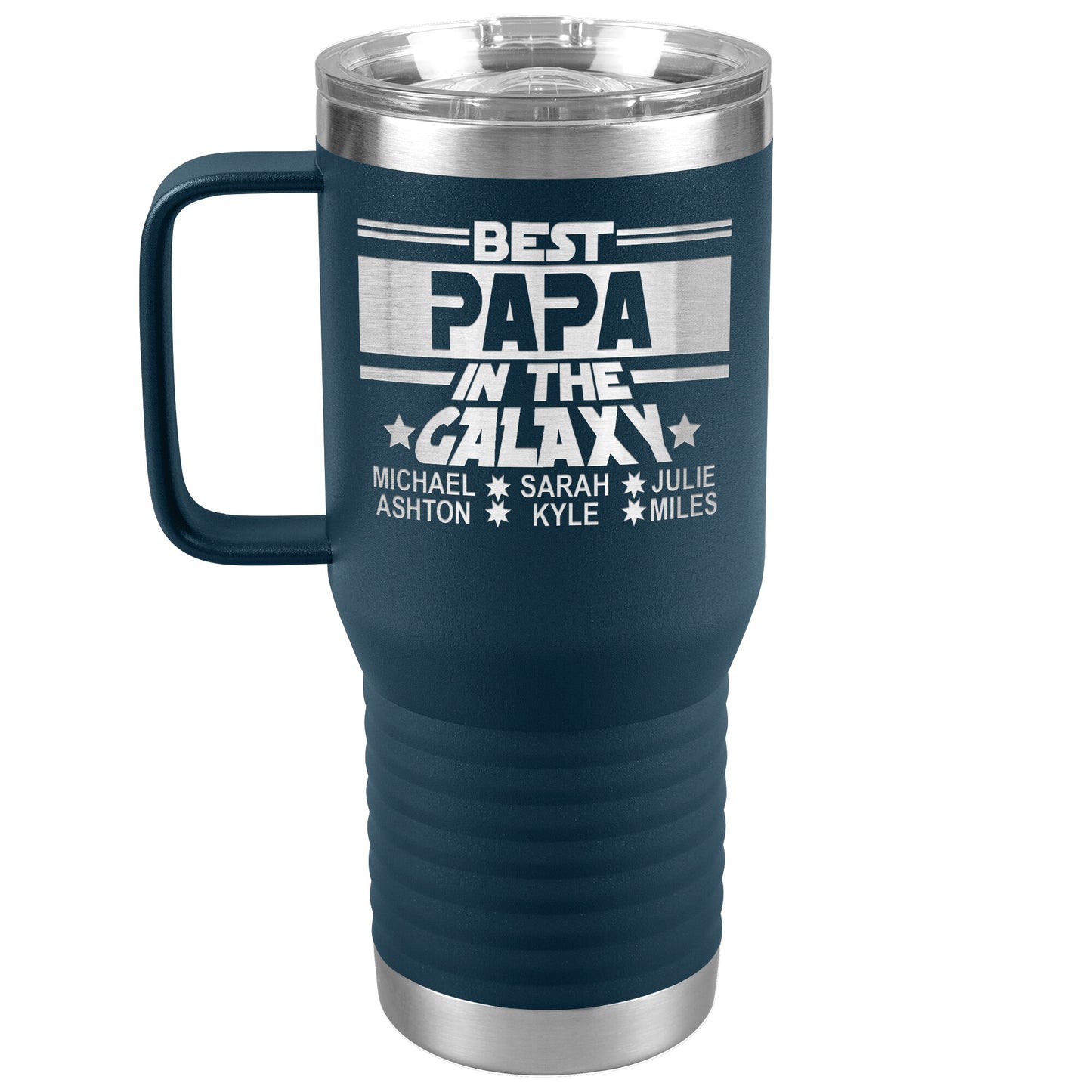 Best Papa in the Galaxy Tumbler