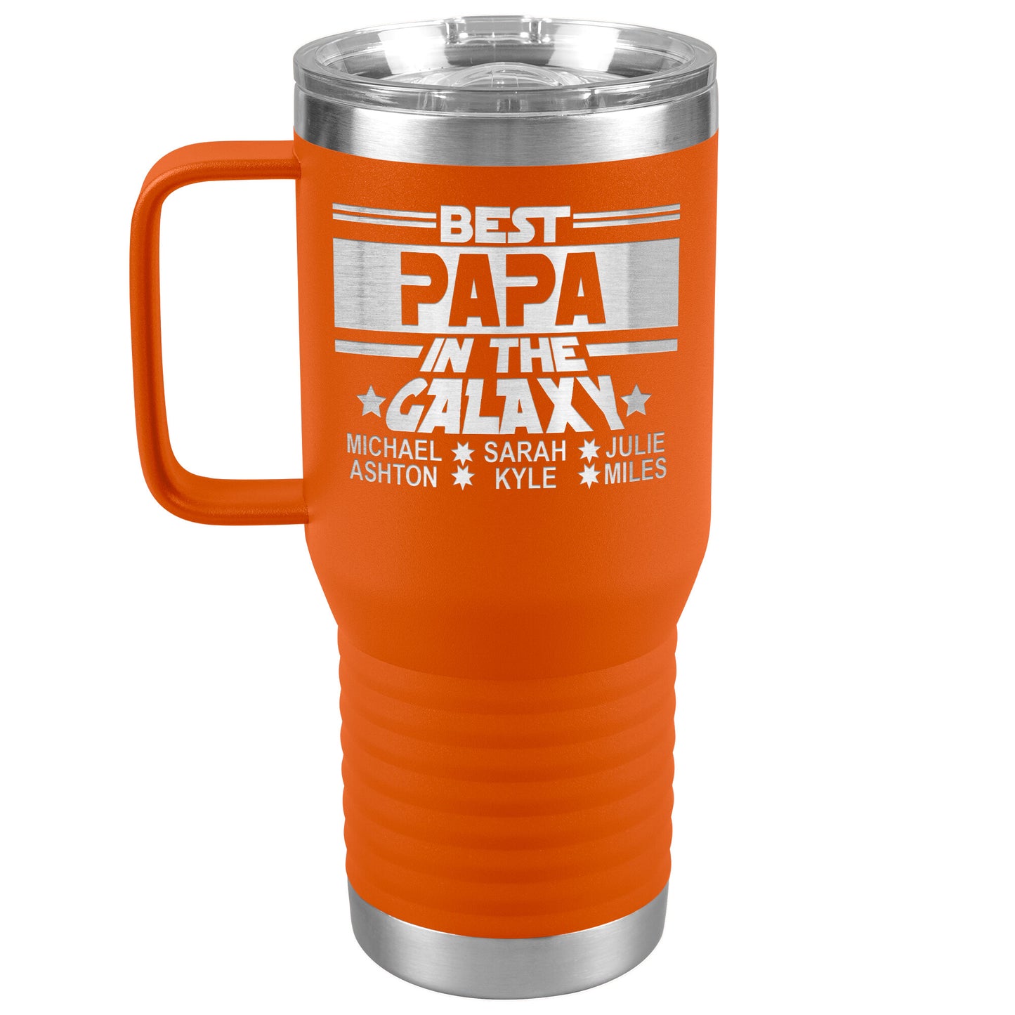Best Papa in the Galaxy Tumbler