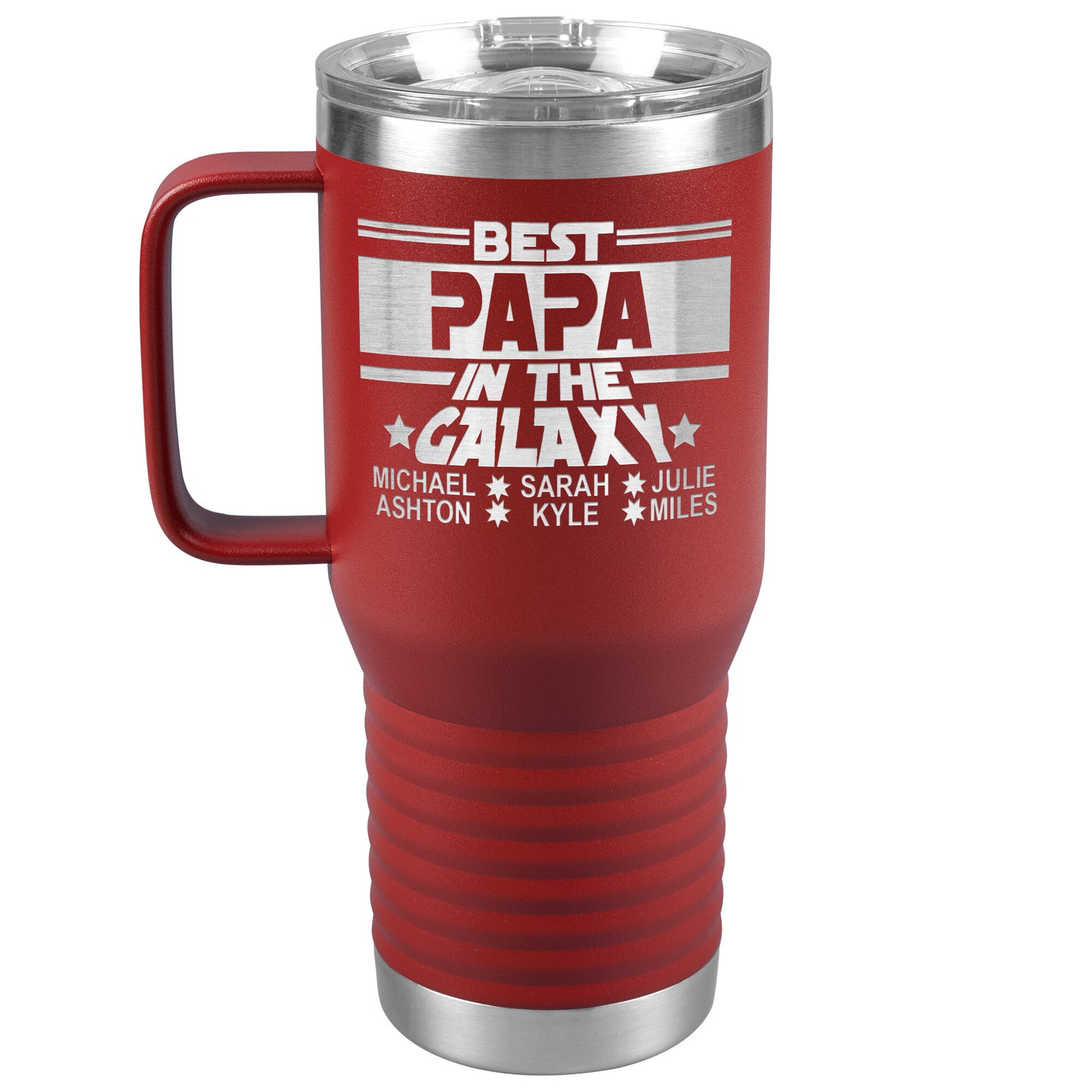 Best Papa in the Galaxy Tumbler