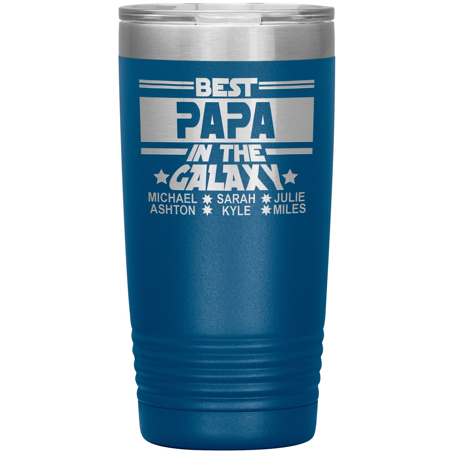 Best Papa in the Galaxy Tumbler