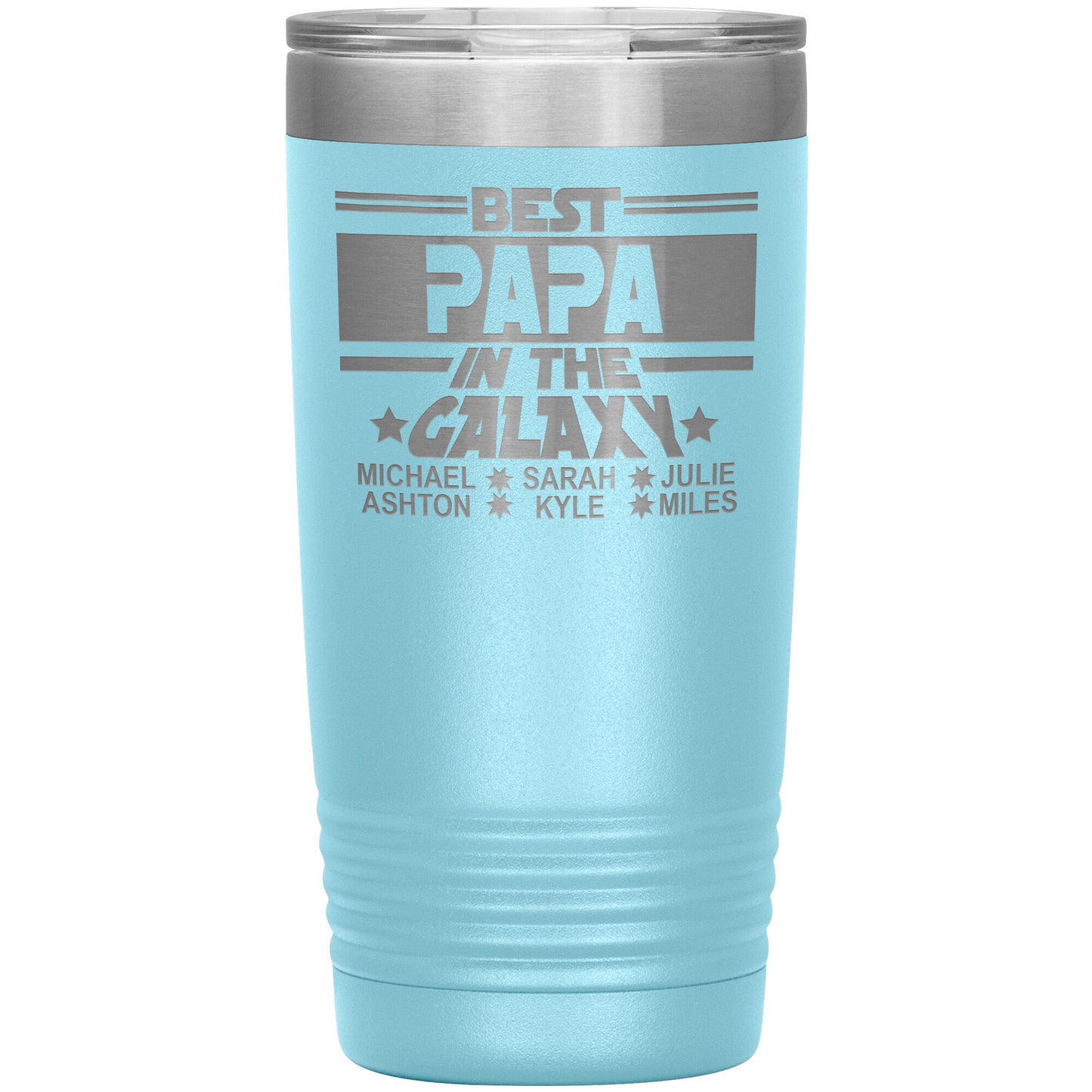 Best Papa in the Galaxy Tumbler