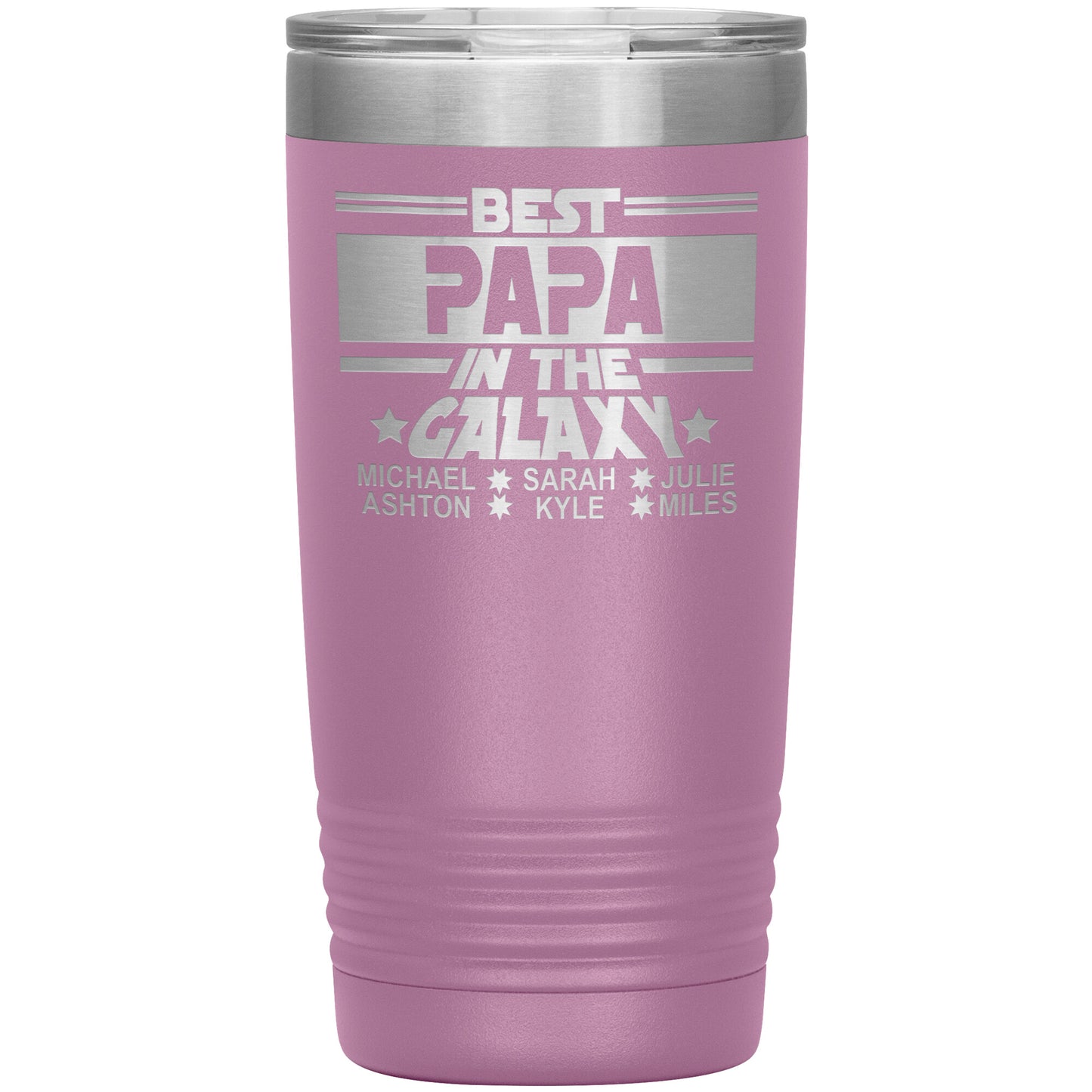 Best Papa in the Galaxy Tumbler