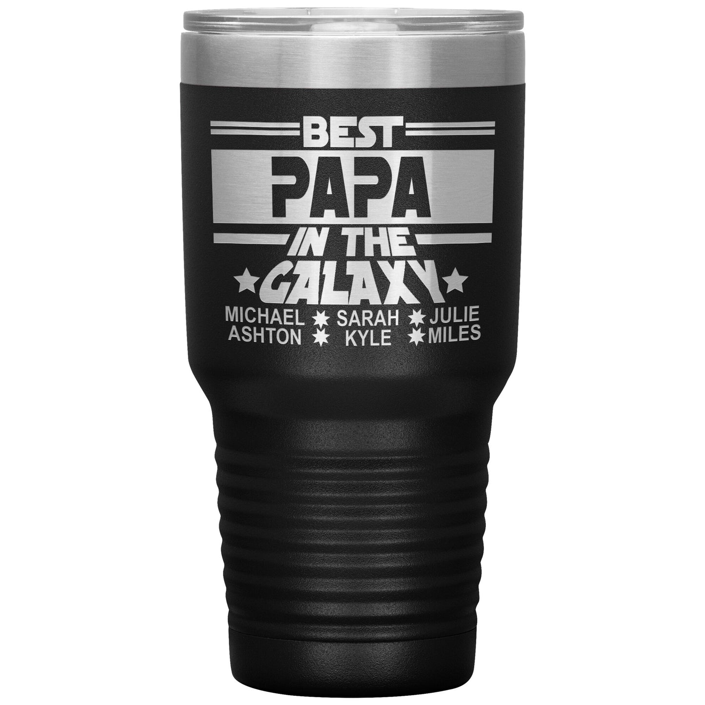 Best Papa in the Galaxy Tumbler