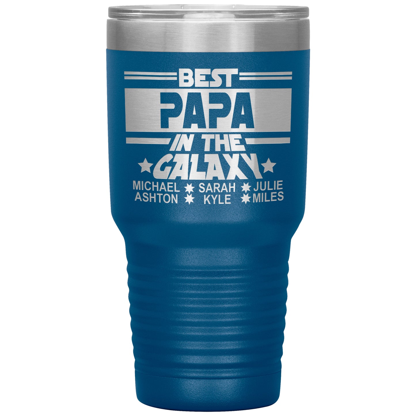 Best Papa in the Galaxy Tumbler