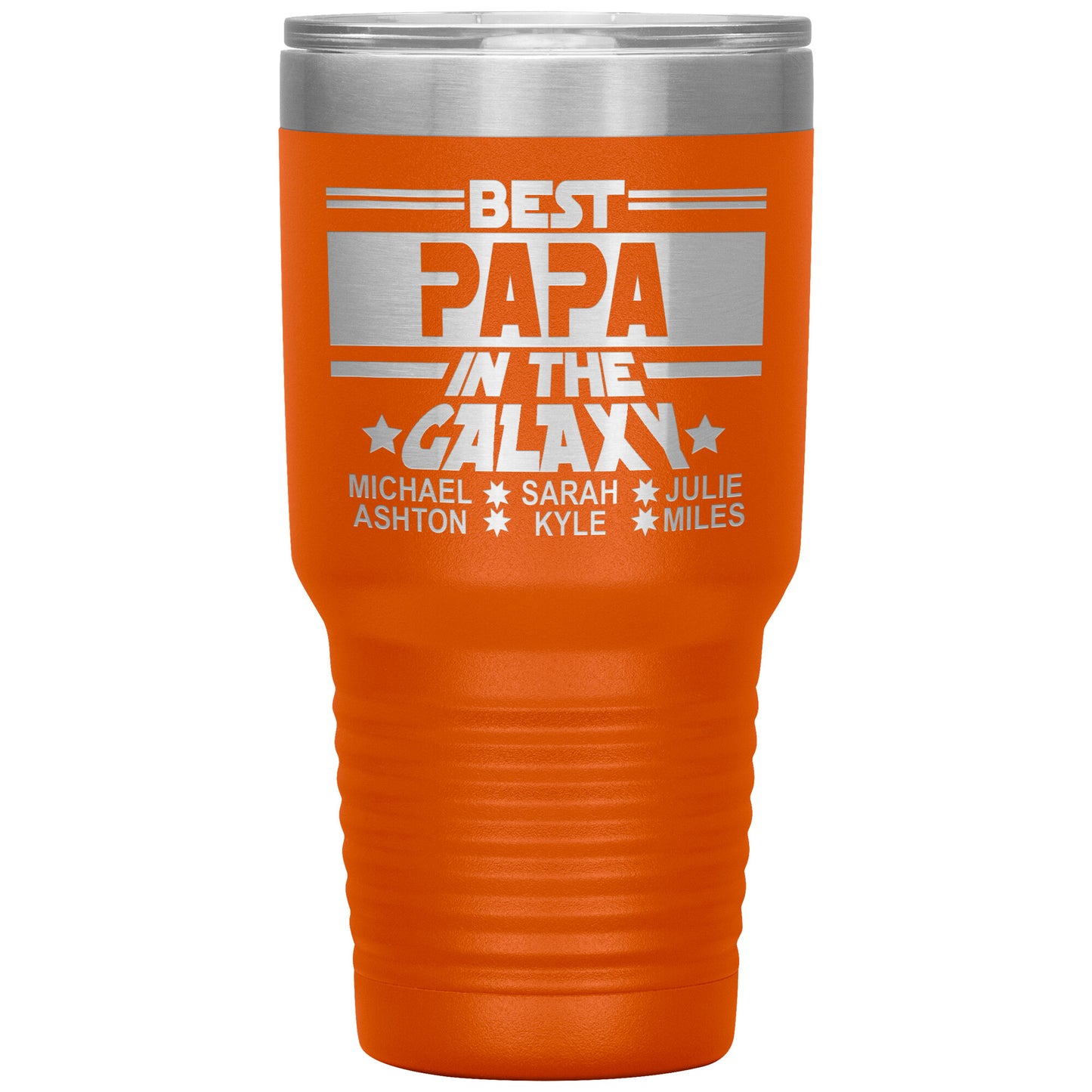 Best Papa in the Galaxy Tumbler