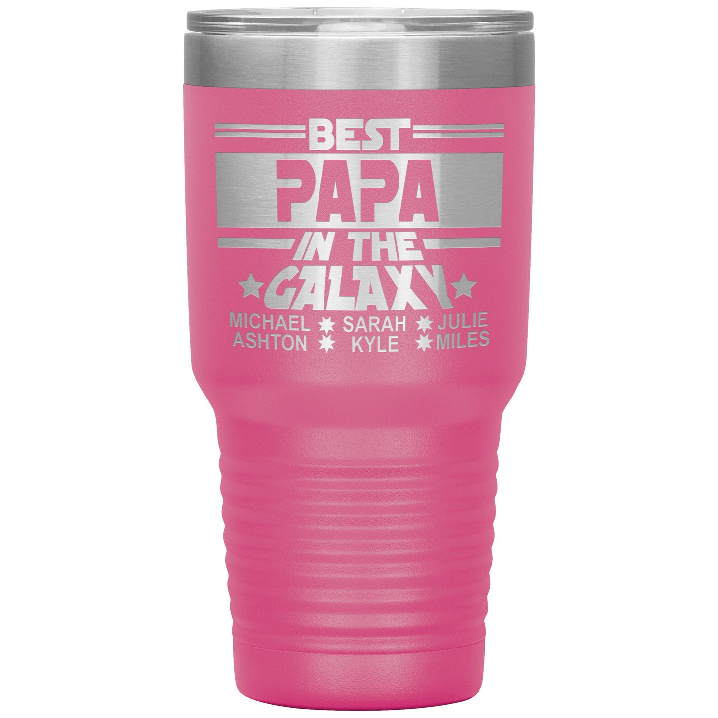 Best Papa in the Galaxy Tumbler