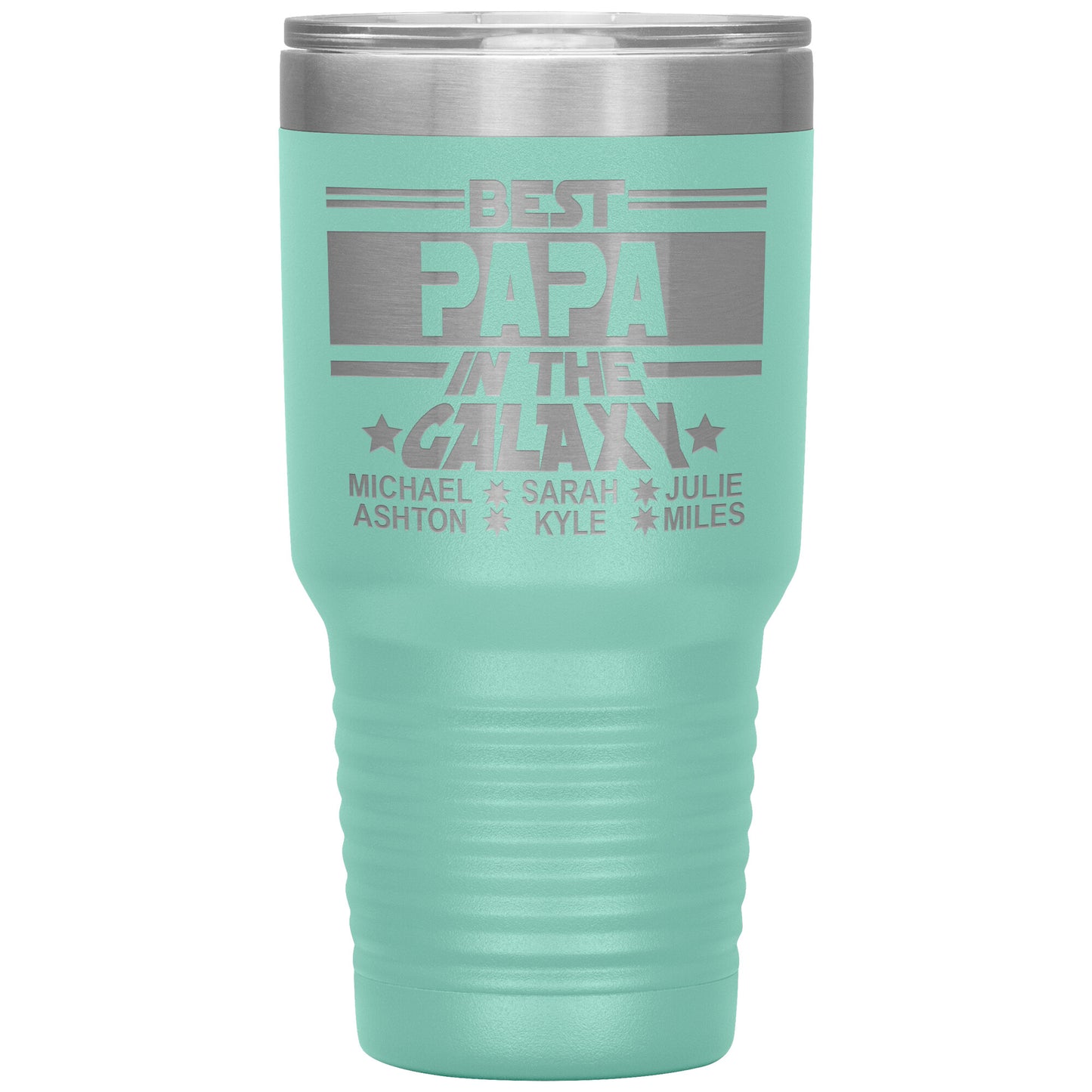 Best Papa in the Galaxy Tumbler