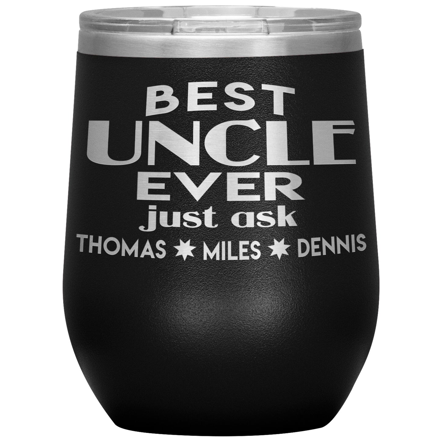 Best Uncle Ever Tumbler