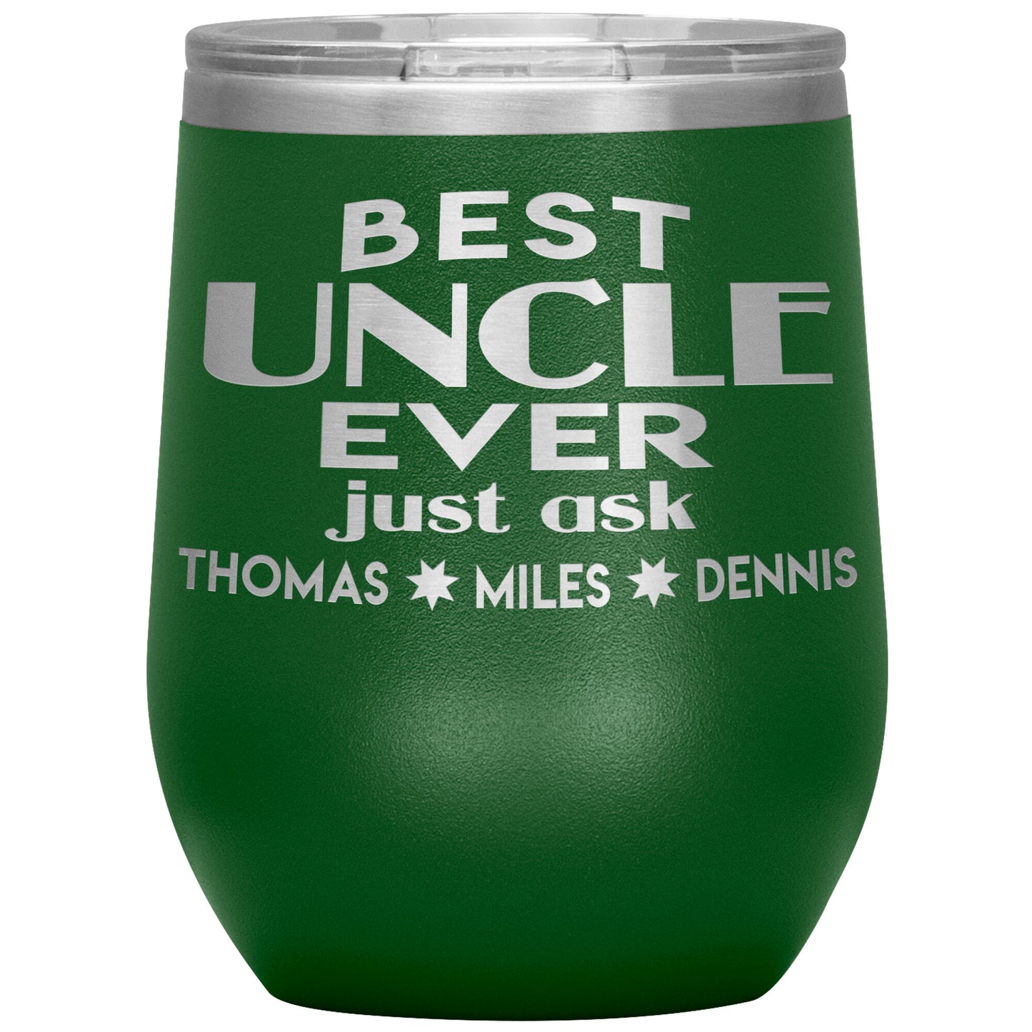 Best Uncle Ever Tumbler