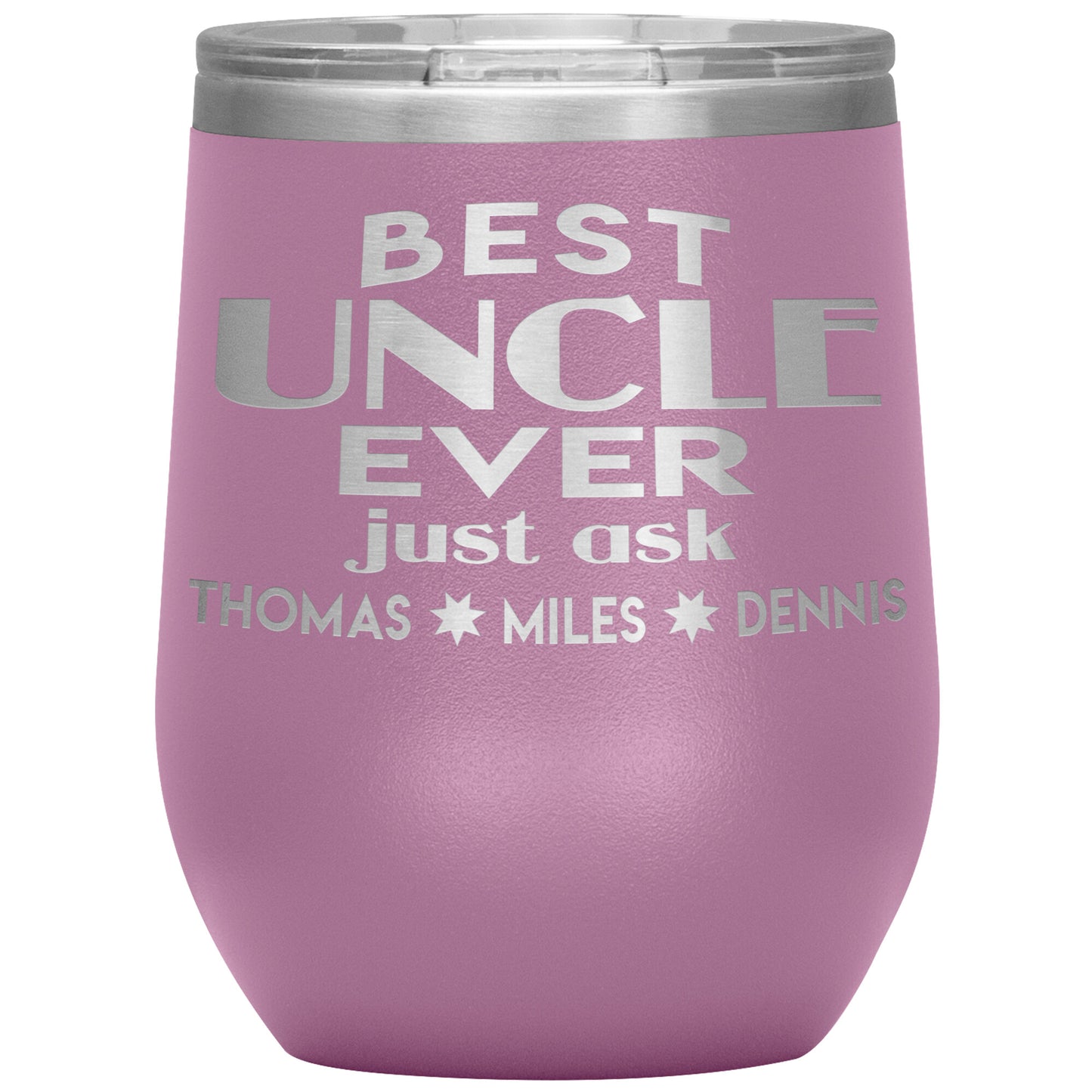 Best Uncle Ever Tumbler