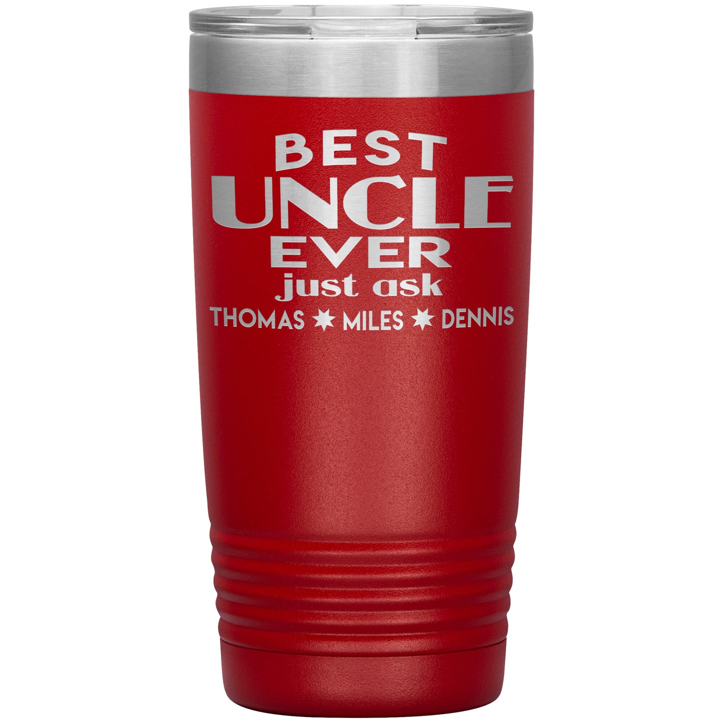 Best Uncle Ever Tumbler