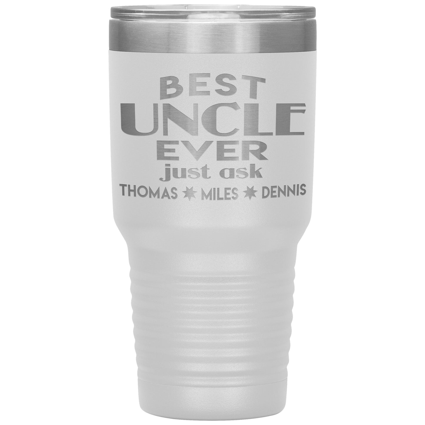 Best Uncle Ever Tumbler