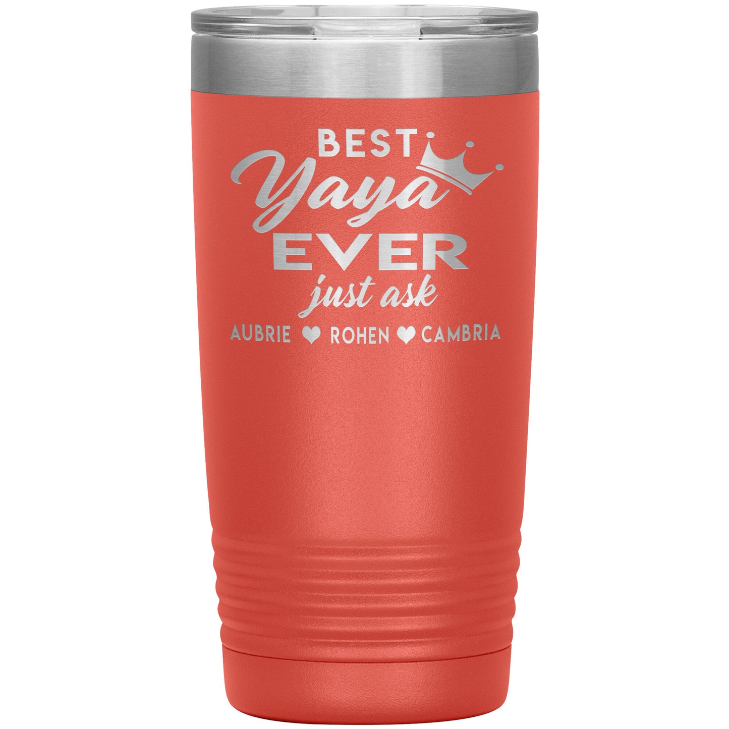 Best Yaya Ever Tumbler