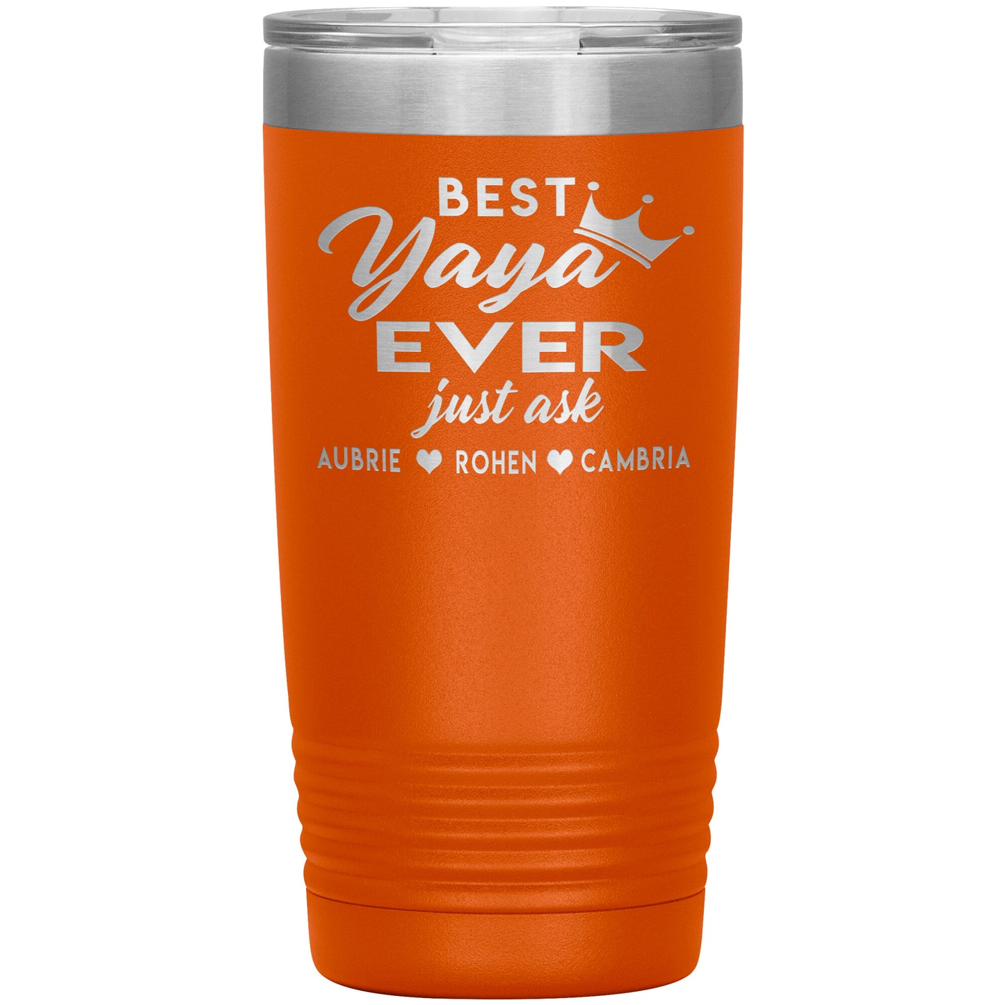 Best Yaya Ever Tumbler