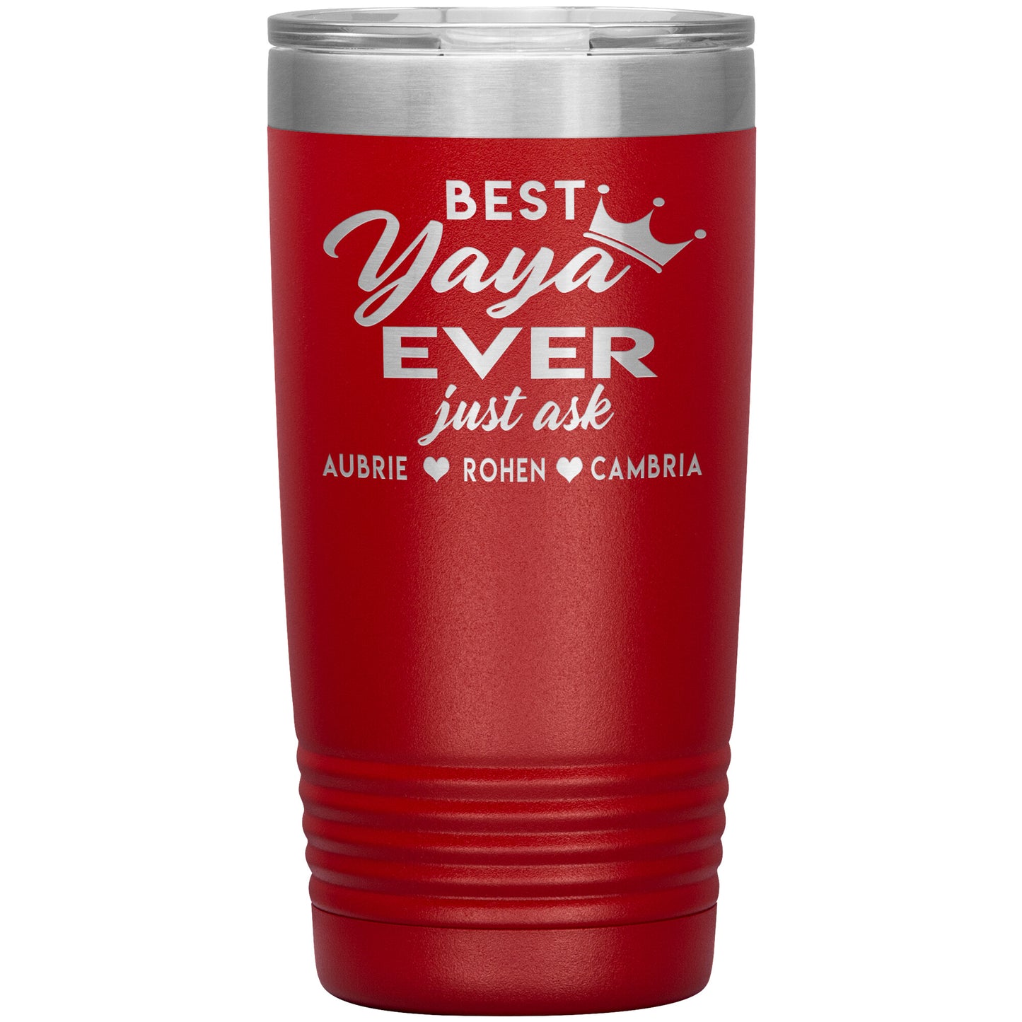 Best Yaya Ever Tumbler