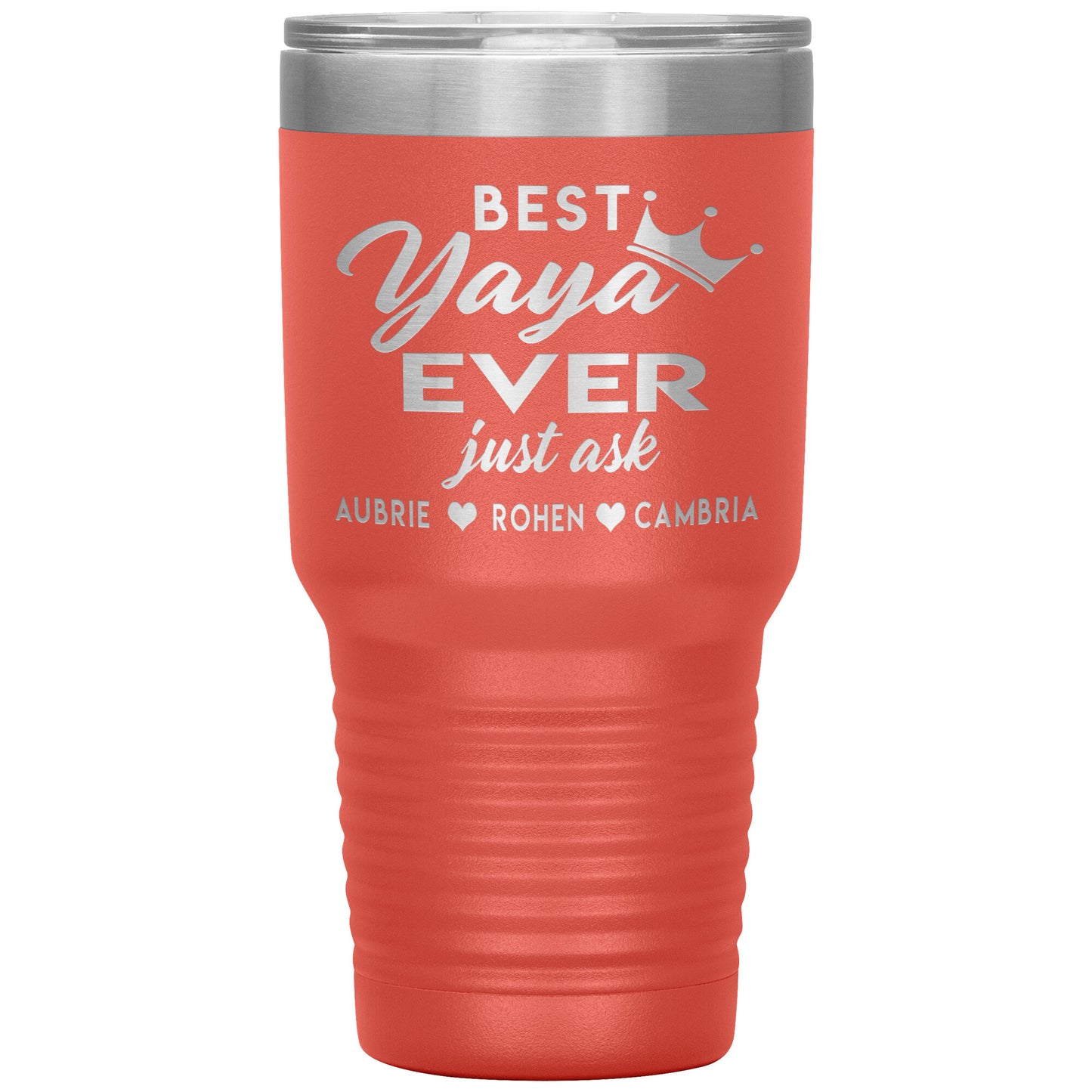 Best Yaya Ever Tumbler