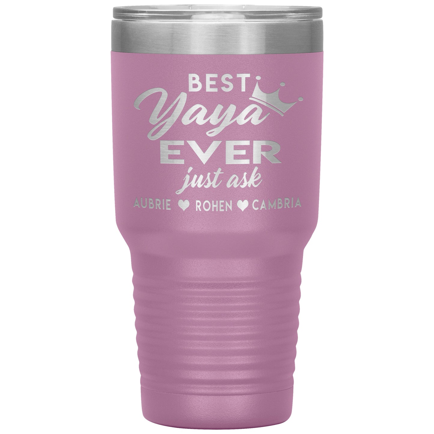 Best Yaya Ever Tumbler