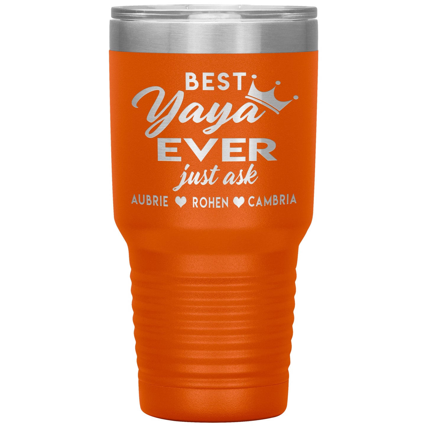 Best Yaya Ever Tumbler