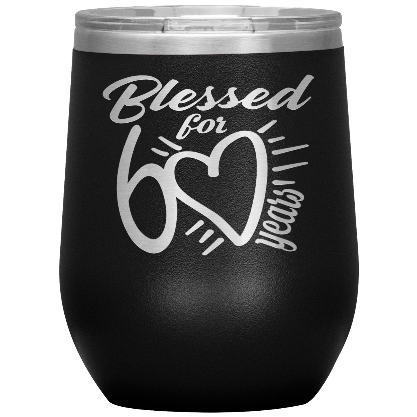 Blessed for 60 Years Tumbler