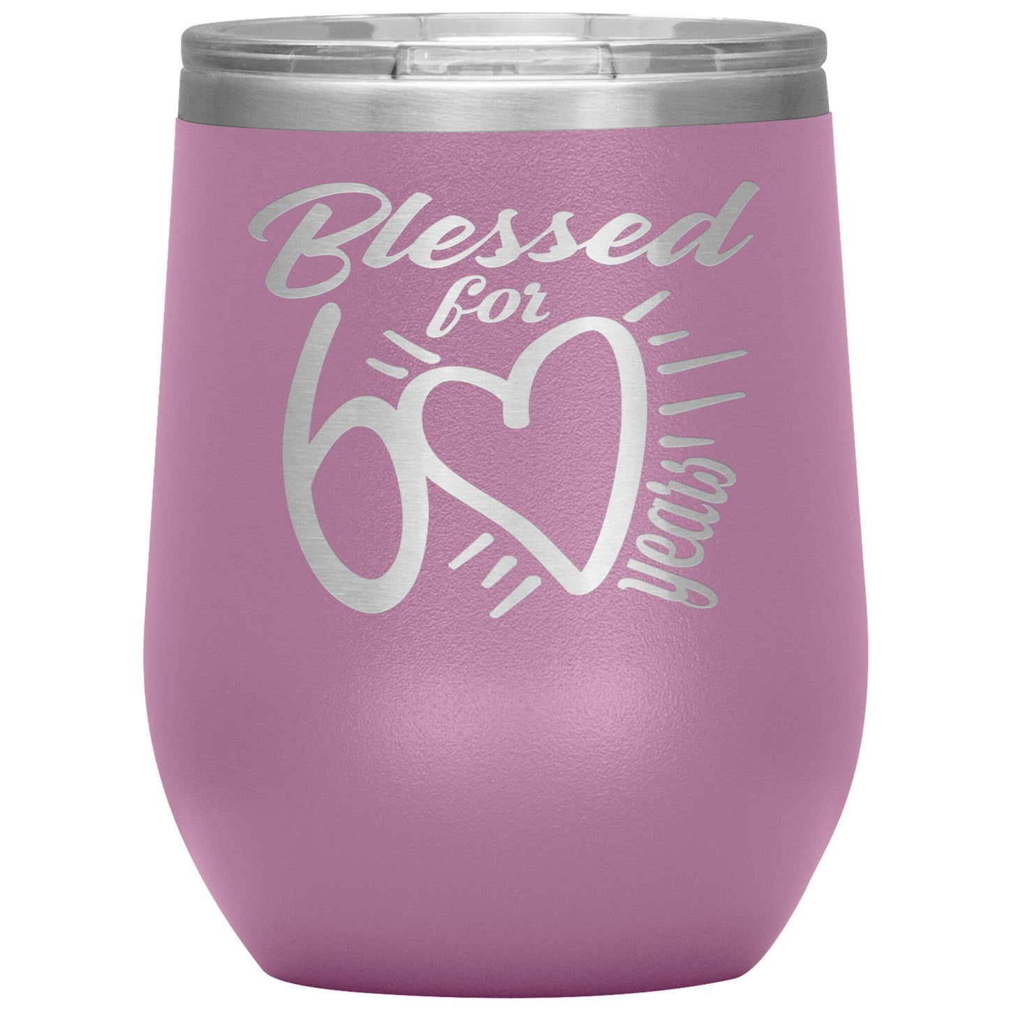 Blessed for 60 Years Tumbler