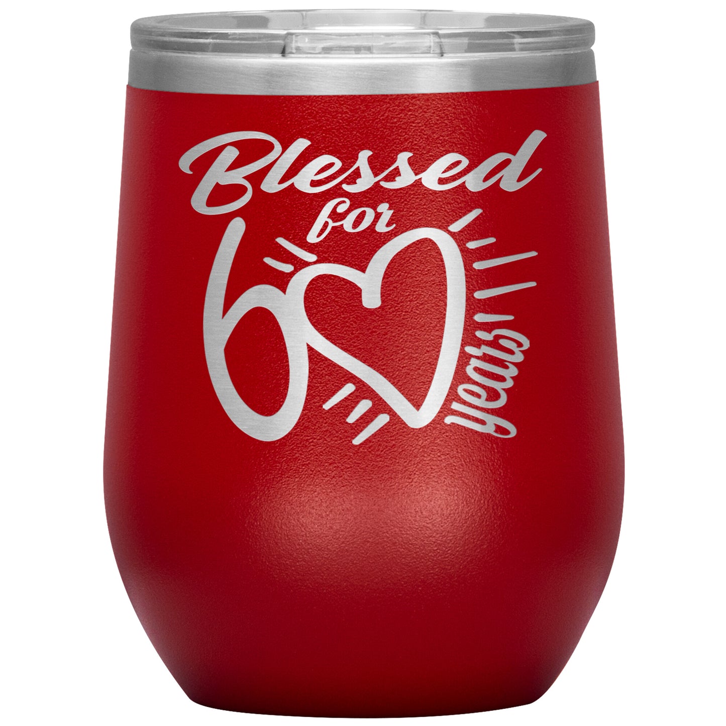 Blessed for 60 Years Tumbler