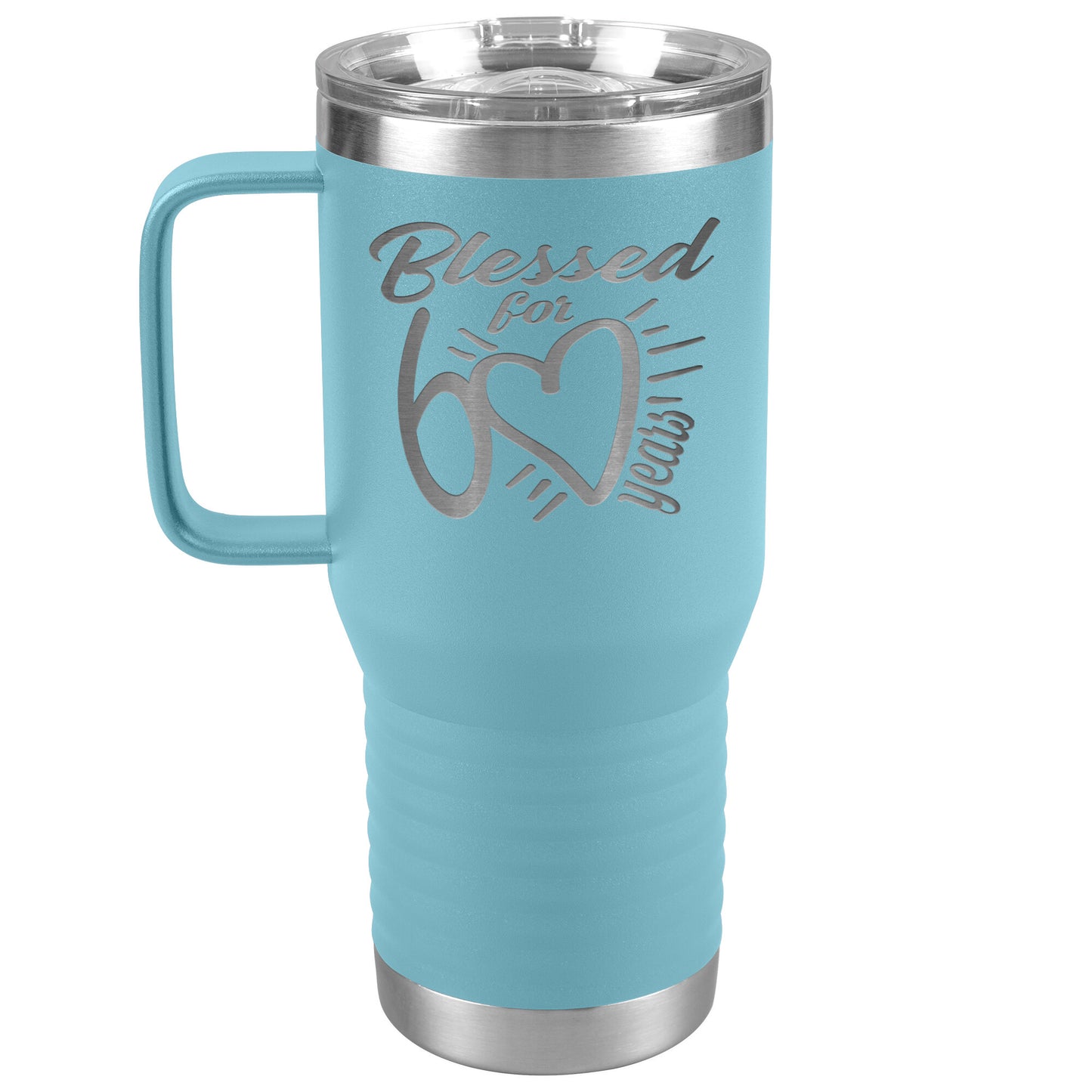 Blessed for 60 Years Tumbler