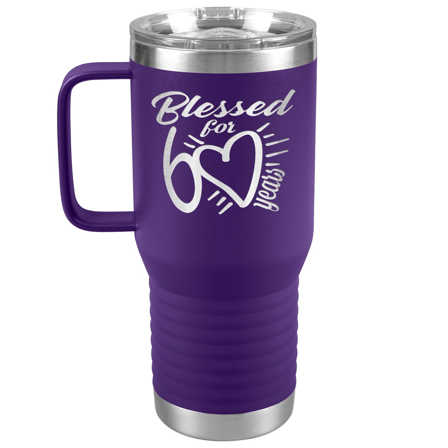 Blessed for 60 Years Tumbler