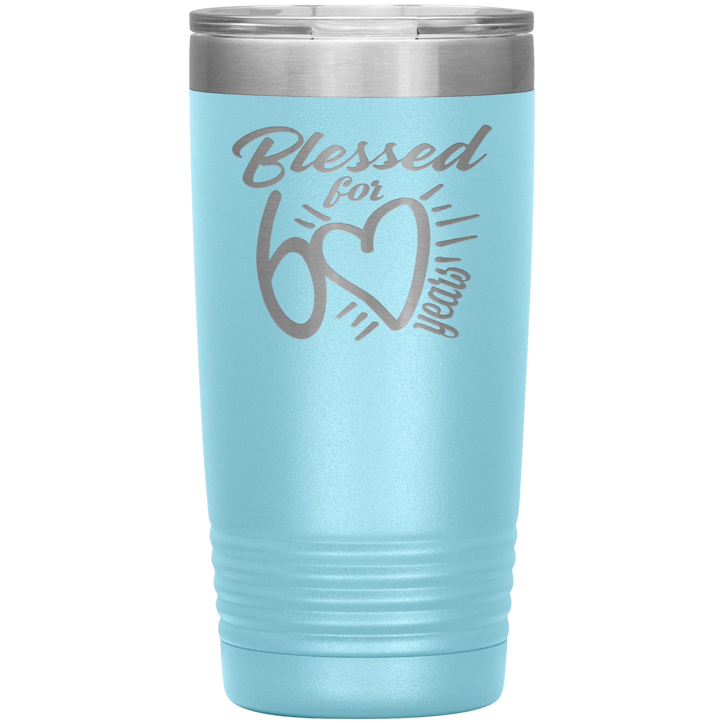 Blessed for 60 Years Tumbler