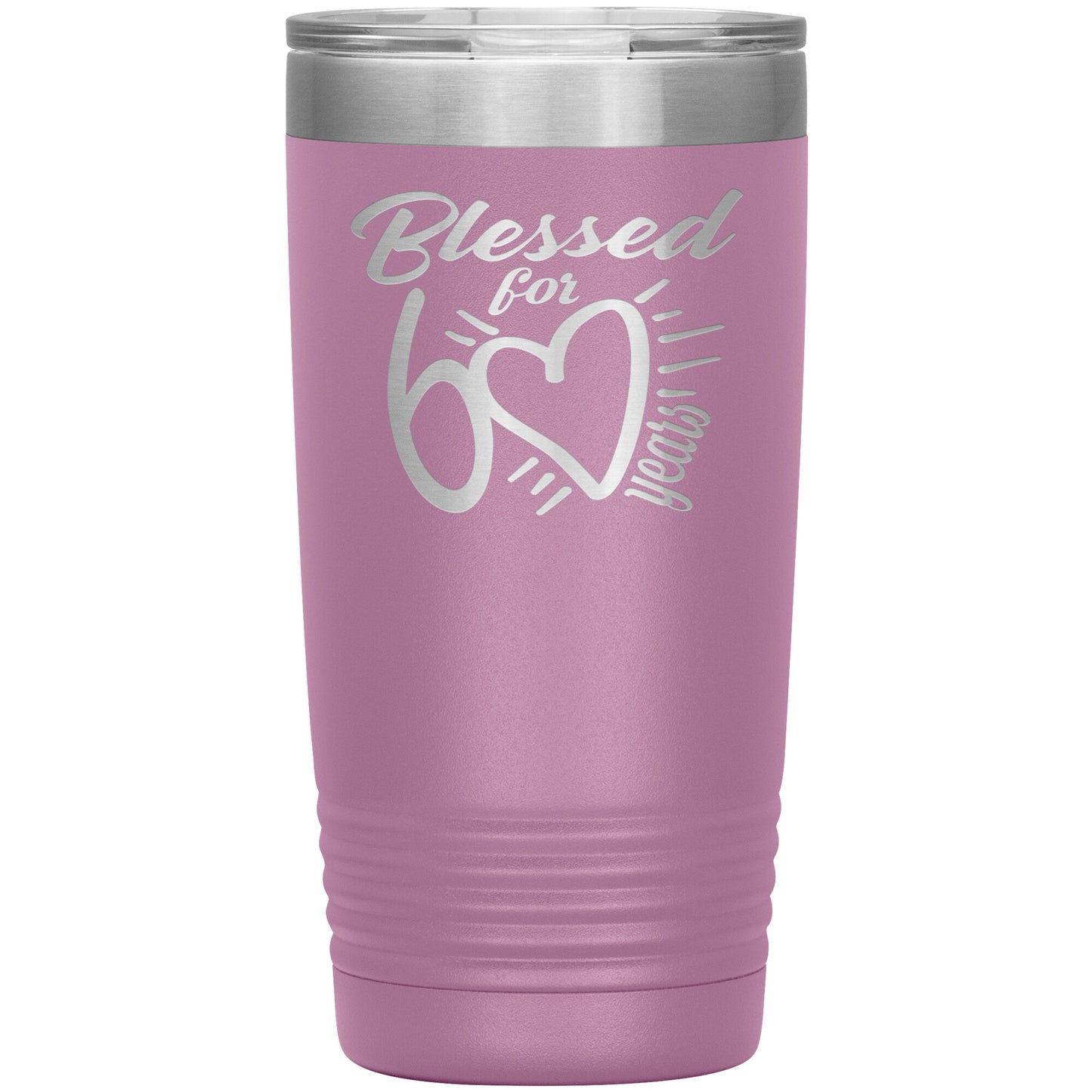 Blessed for 60 Years Tumbler