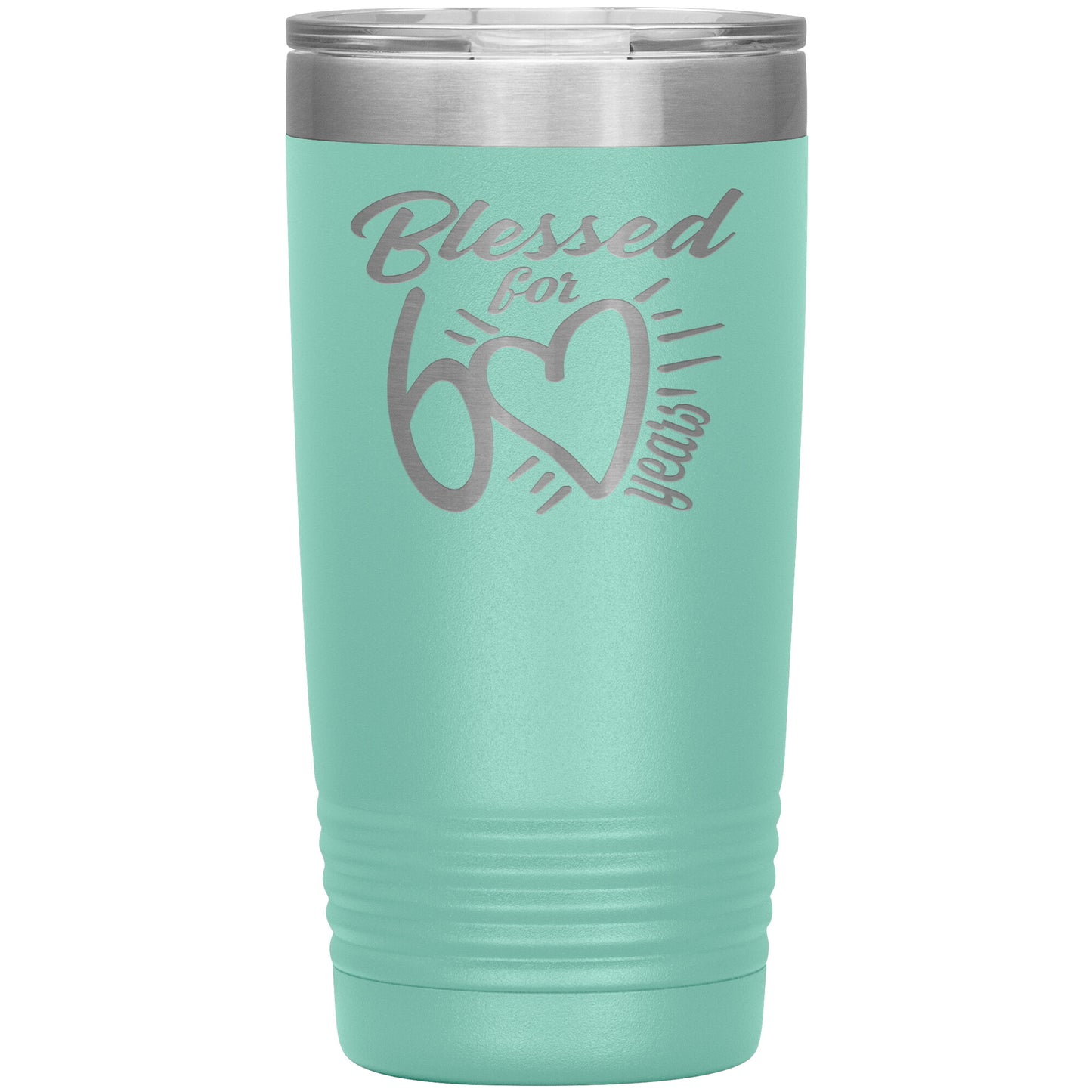 Blessed for 60 Years Tumbler