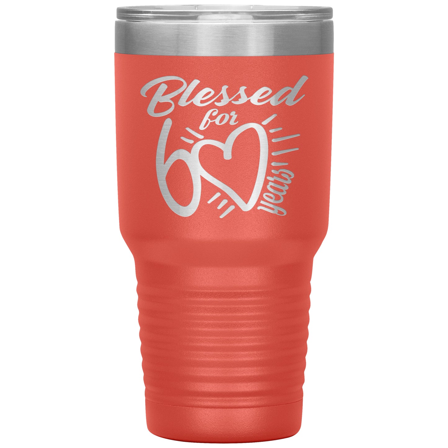 Blessed for 60 Years Tumbler