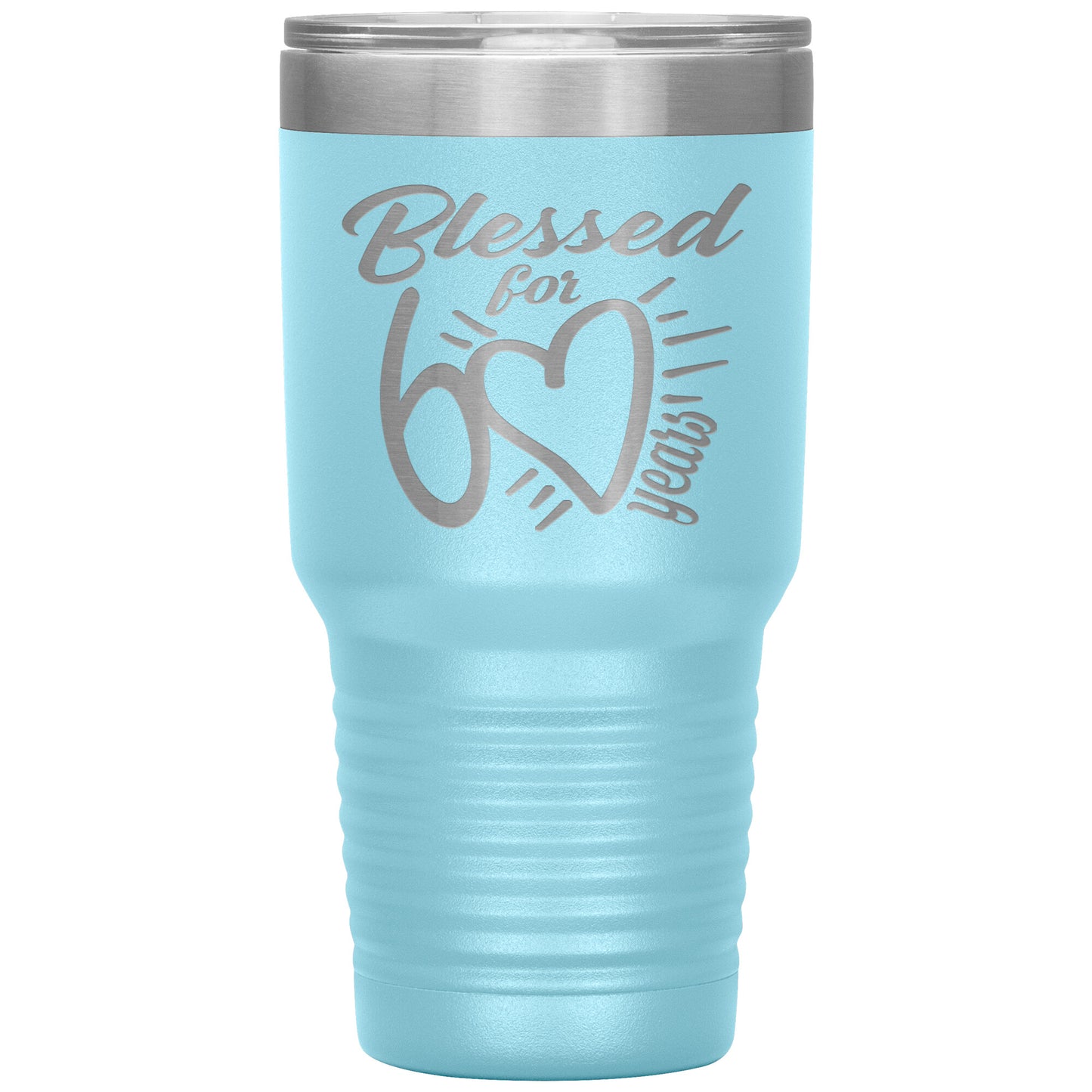 Blessed for 60 Years Tumbler