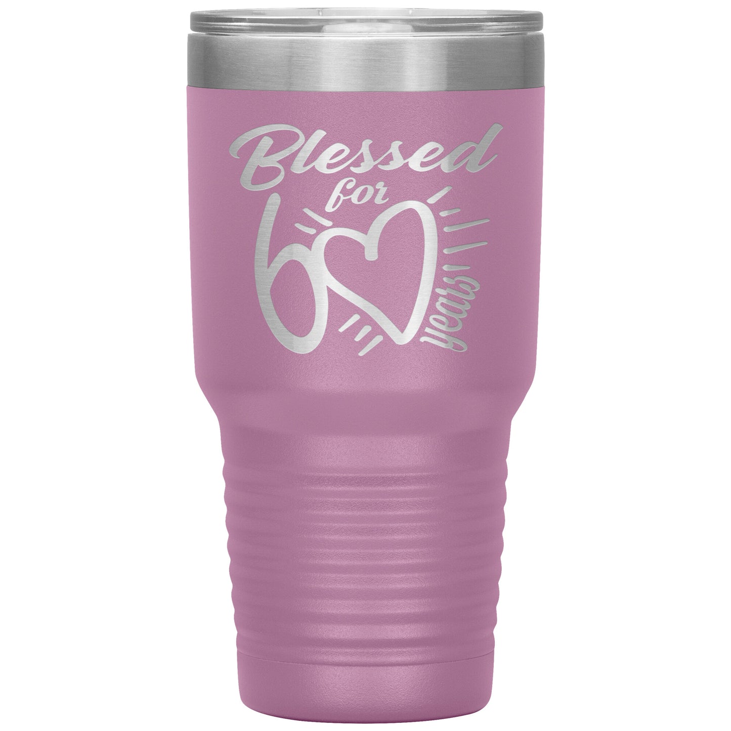 Blessed for 60 Years Tumbler