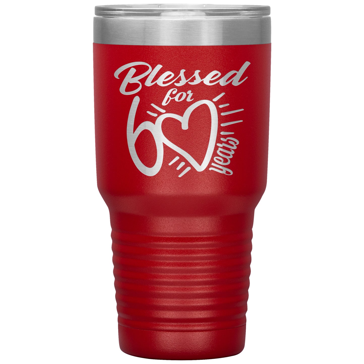 Blessed for 60 Years Tumbler