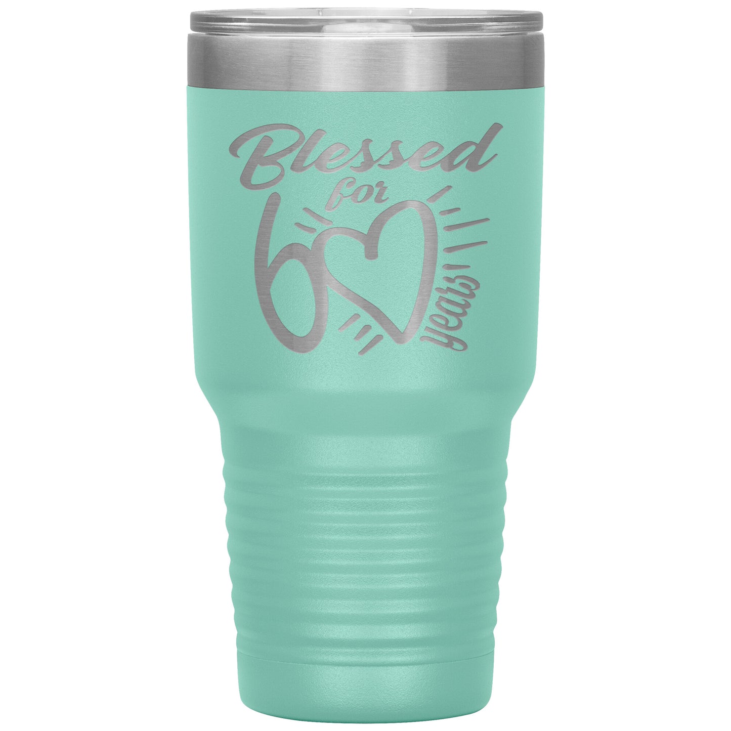 Blessed for 60 Years Tumbler