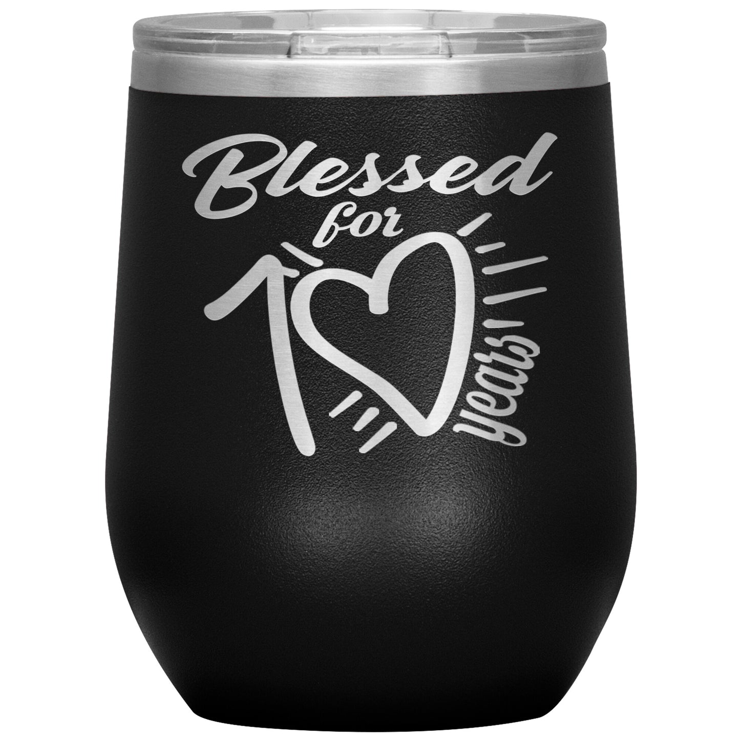 Blessed for 70 Years Tumbler