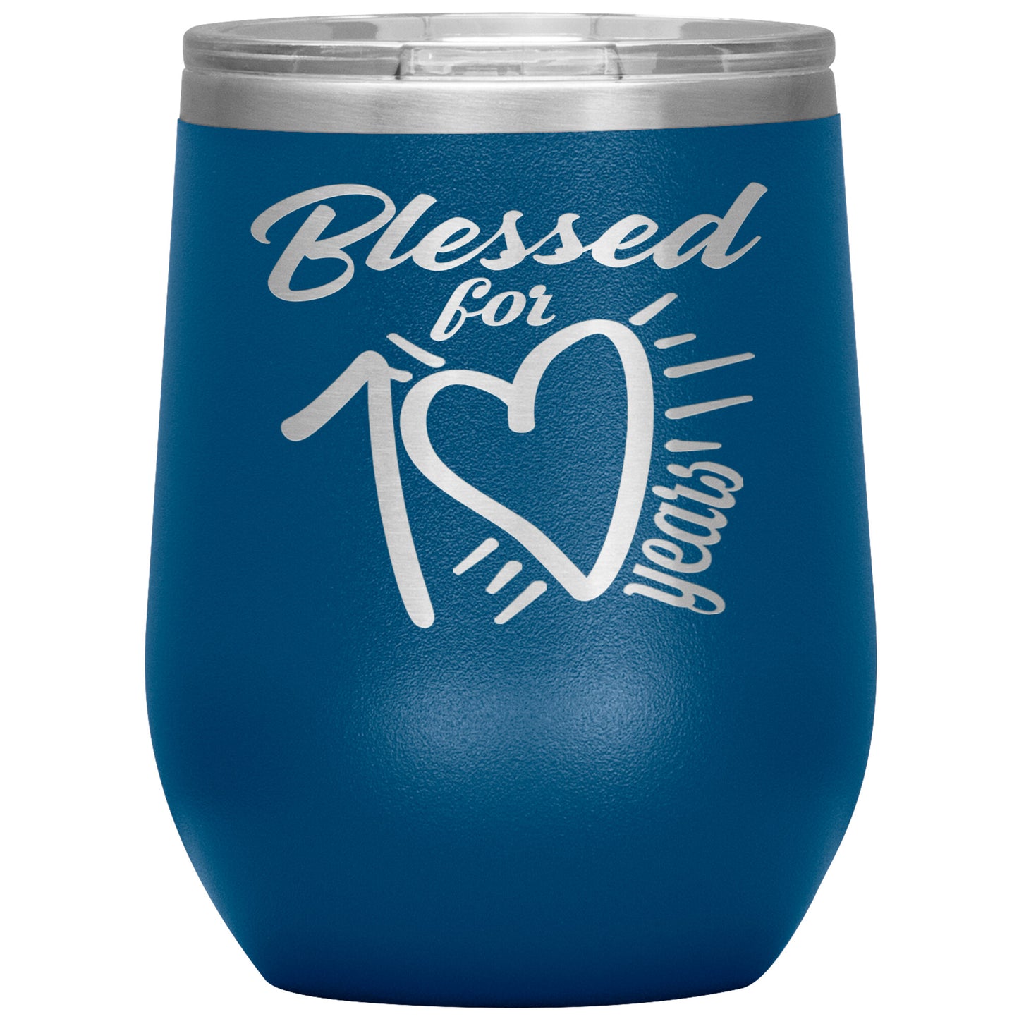 Blessed for 70 Years Tumbler