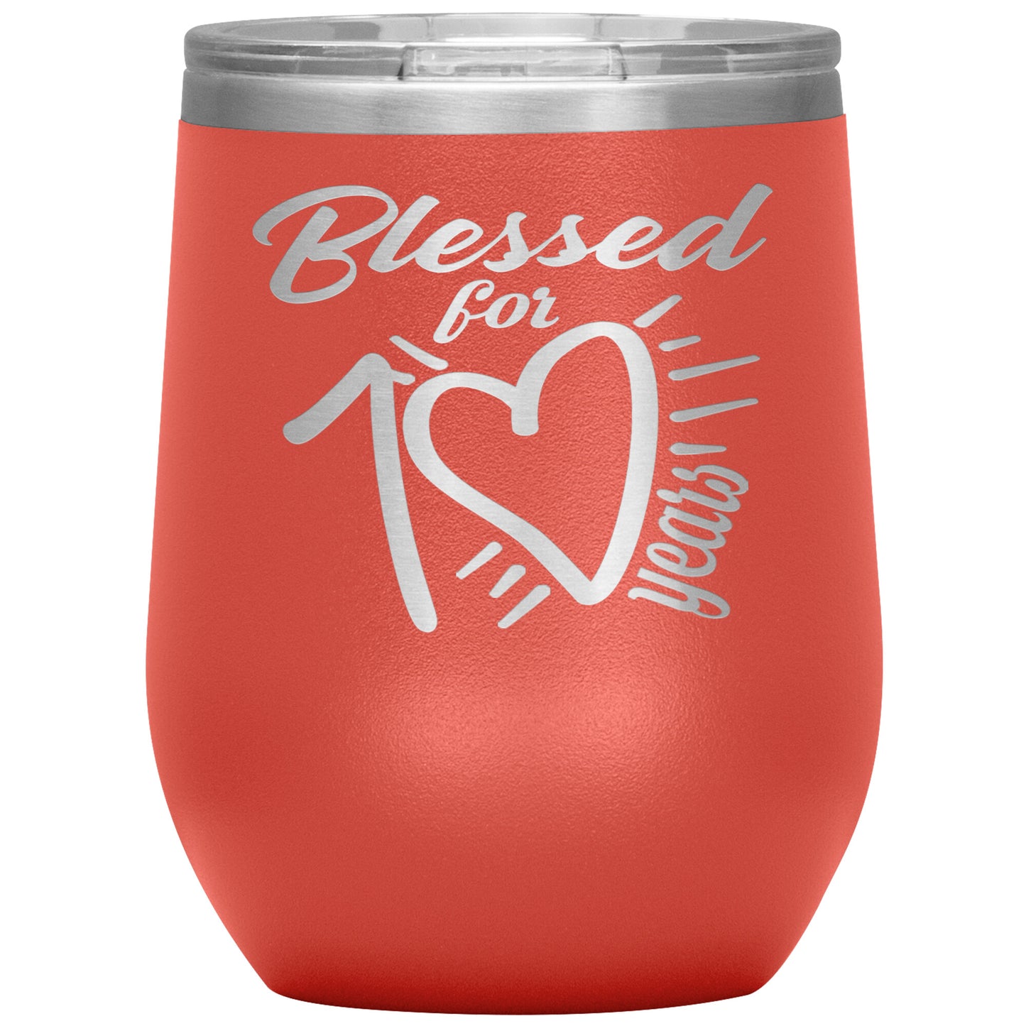 Blessed for 70 Years Tumbler