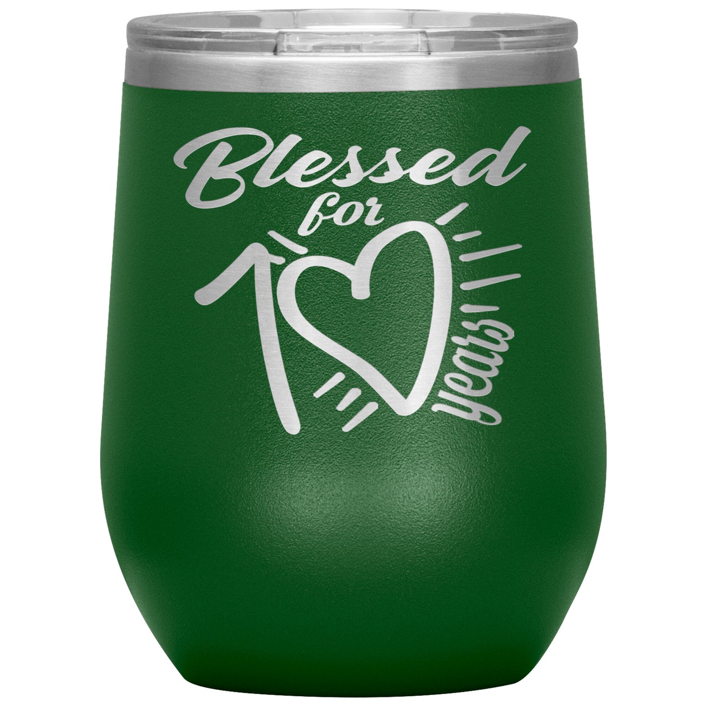 Blessed for 70 Years Tumbler