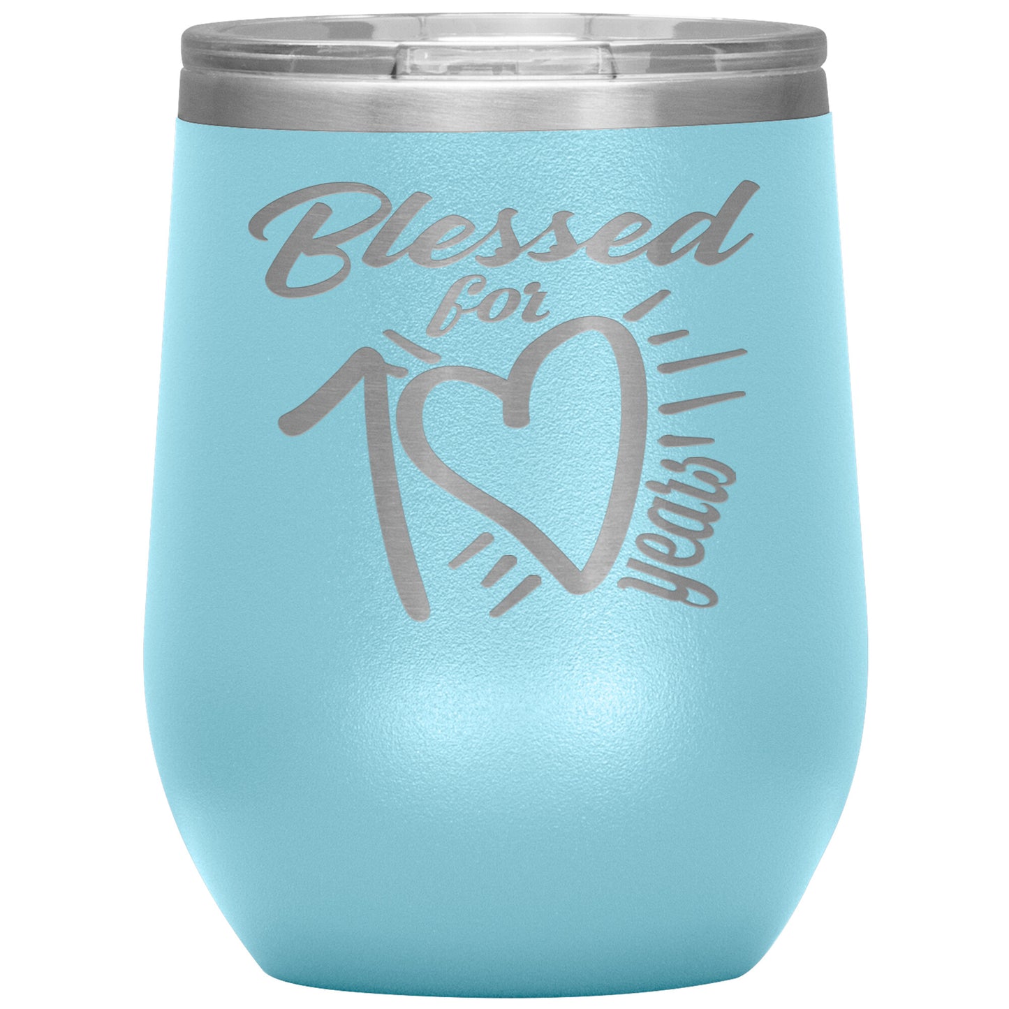Blessed for 70 Years Tumbler
