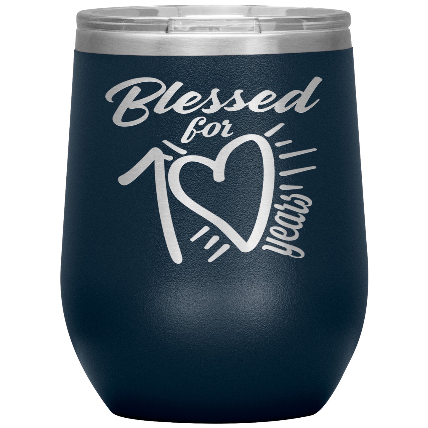 Blessed for 70 Years Tumbler