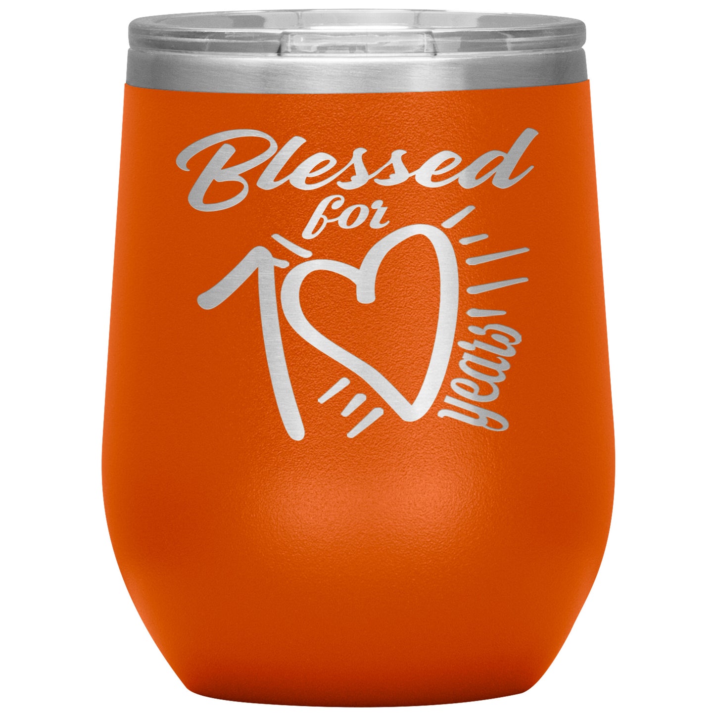 Blessed for 70 Years Tumbler