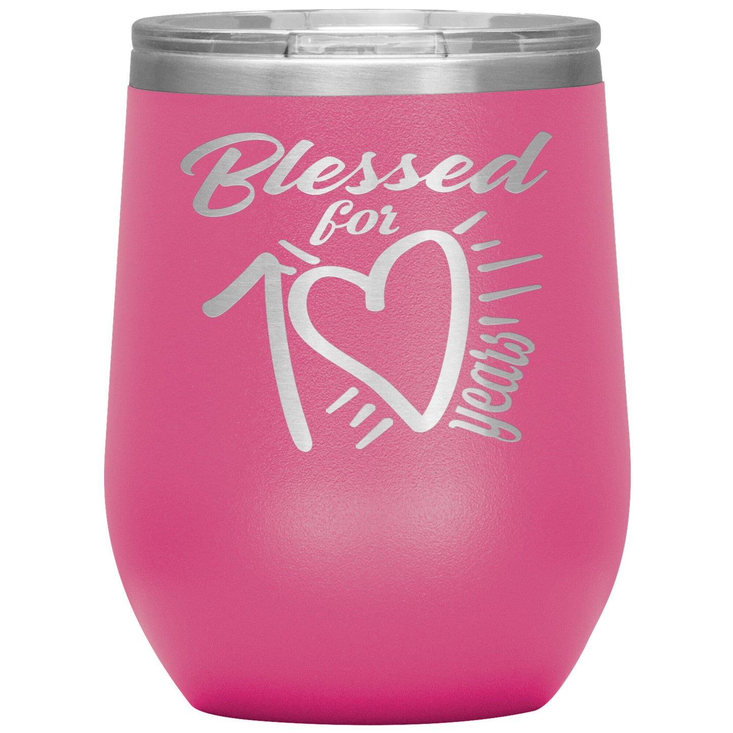 Blessed for 70 Years Tumbler