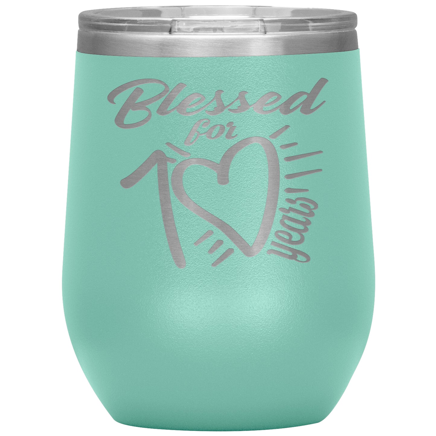 Blessed for 70 Years Tumbler