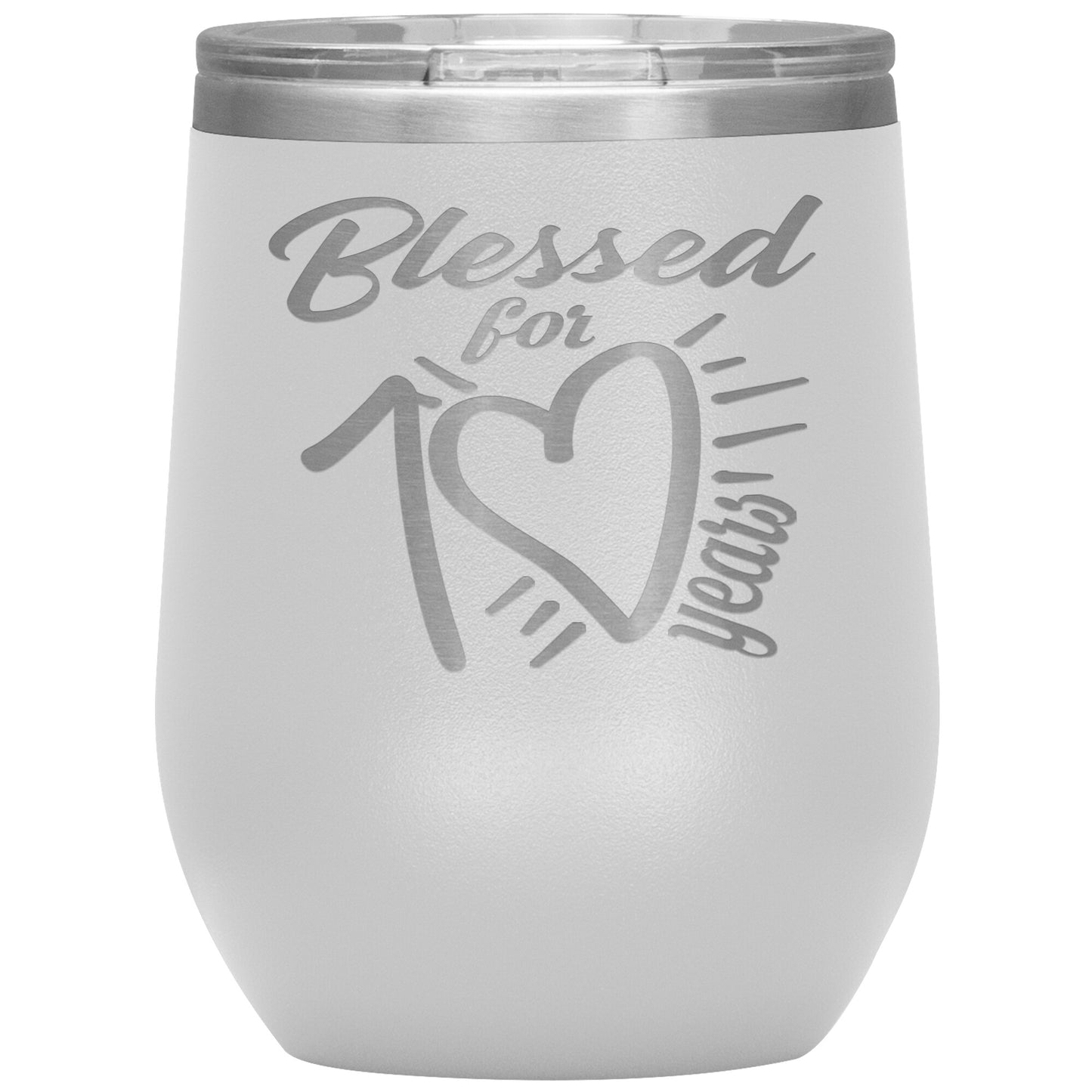 Blessed for 70 Years Tumbler