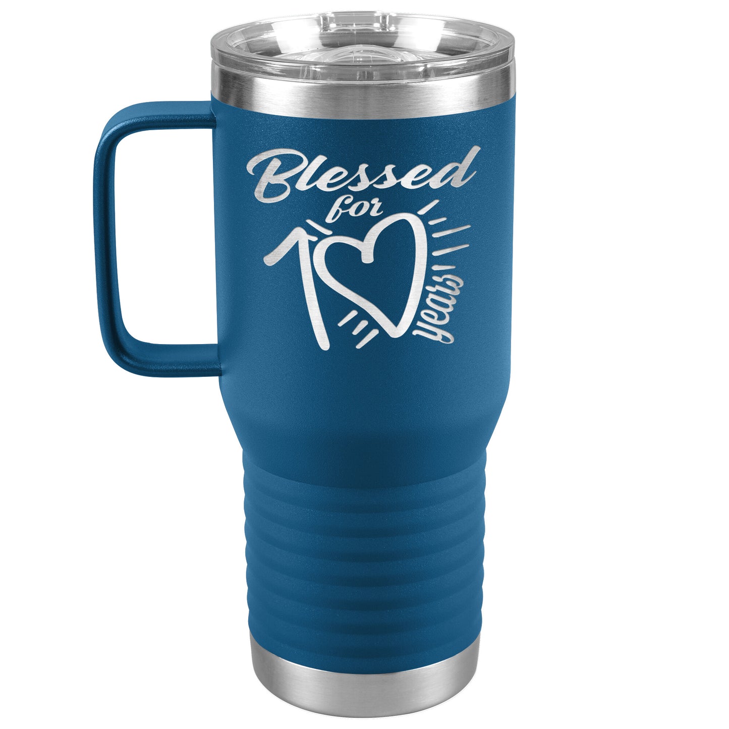 Blessed for 70 Years Tumbler